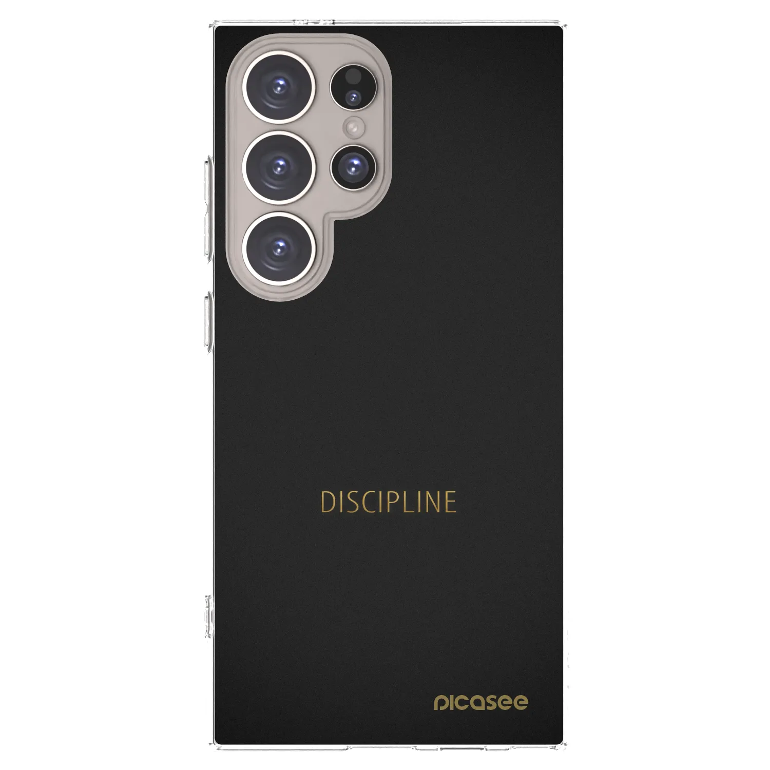 Picasee silikonový průhledný obal pro Samsung Galaxy S24 Ultra S928B 5G - Discipline