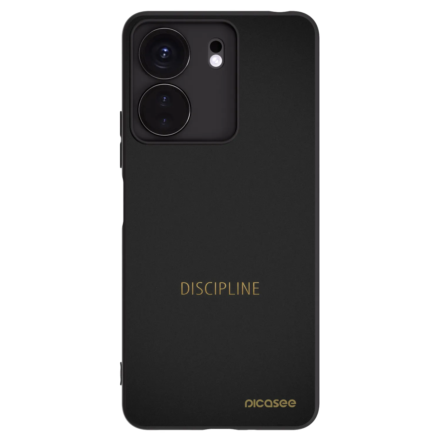 Picasee silikonový černý obal pro Xiaomi Redmi 13C 4G - Discipline
