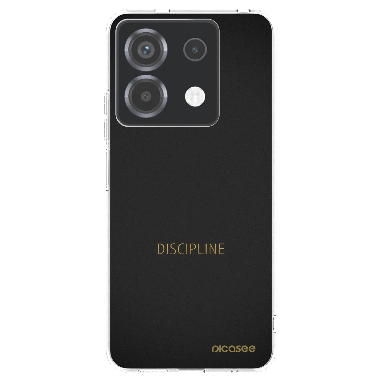 Picasee silikonový průhledný obal pro Xiaomi Poco X6 - Discipline