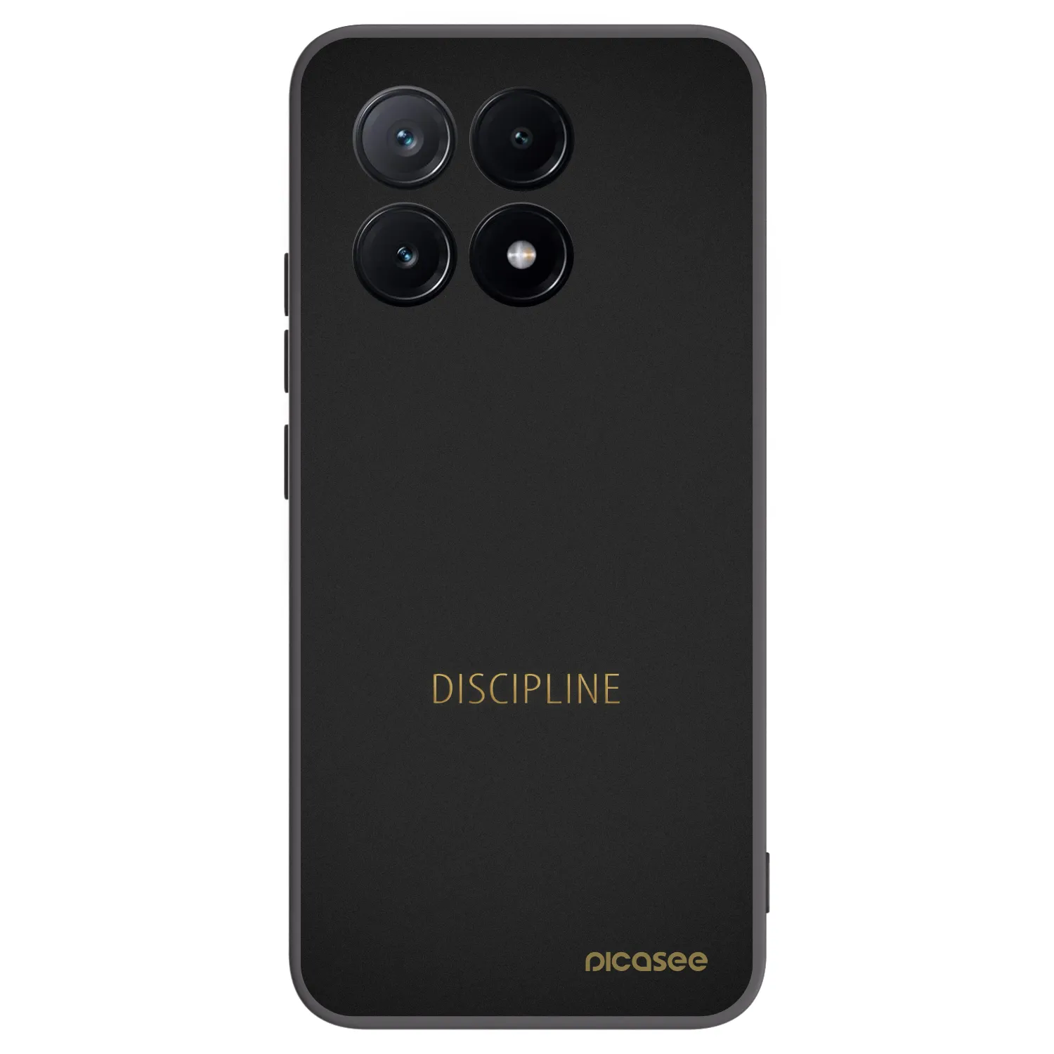 Picasee silikonový černý obal pro Xiaomi Poco X6 Pro - Discipline