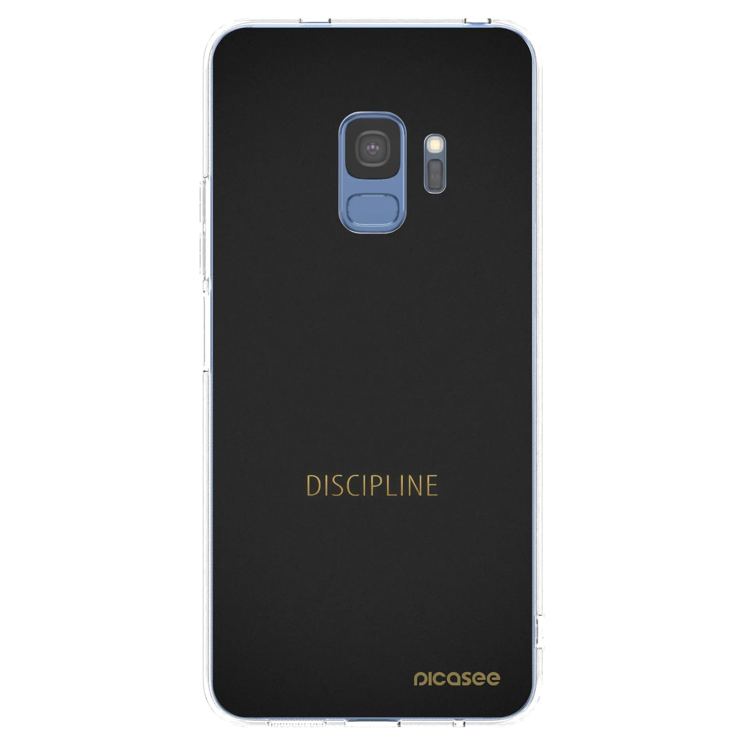 Picasee silikonový průhledný obal pro Samsung Galaxy S9 G960F - Discipline