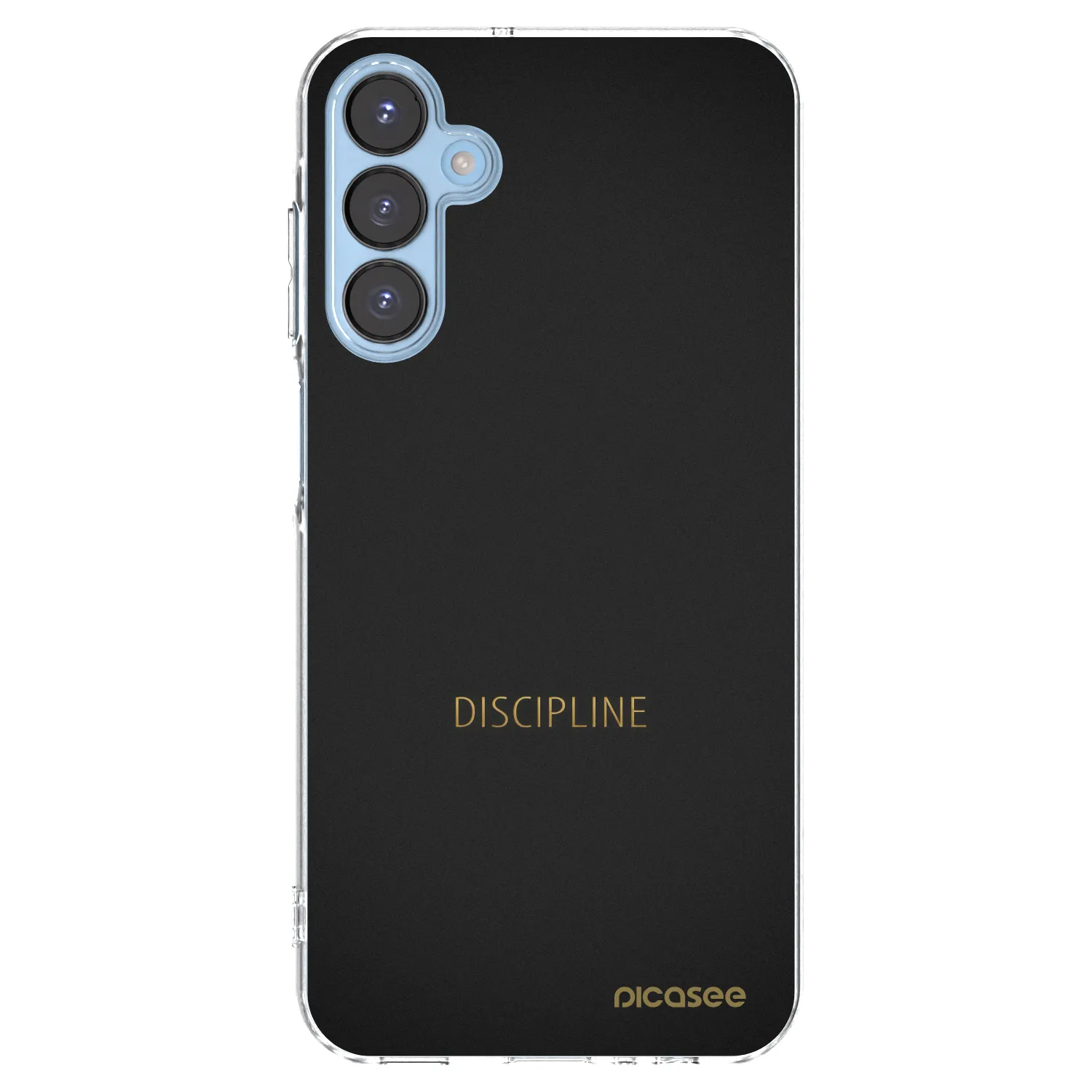 Picasee silikonový průhledný obal pro Samsung Galaxy A15 A156B 5G - Discipline