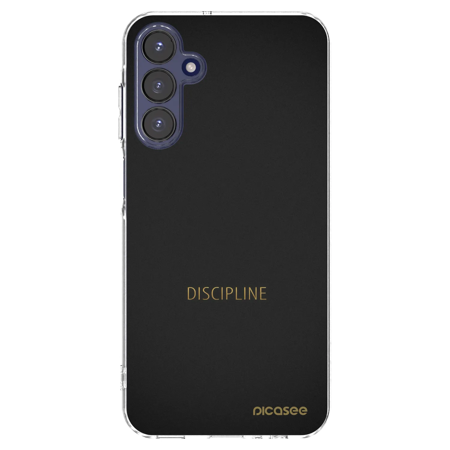Picasee silikonový průhledný obal pro Samsung Galaxy A15 A155F 4G - Discipline