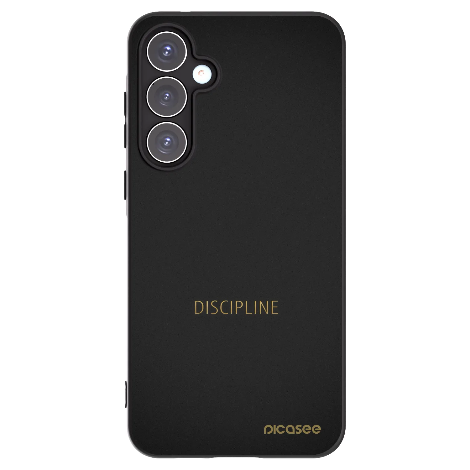 Picasee silikonový černý obal pro Samsung Galaxy A55 5G A556B - Discipline