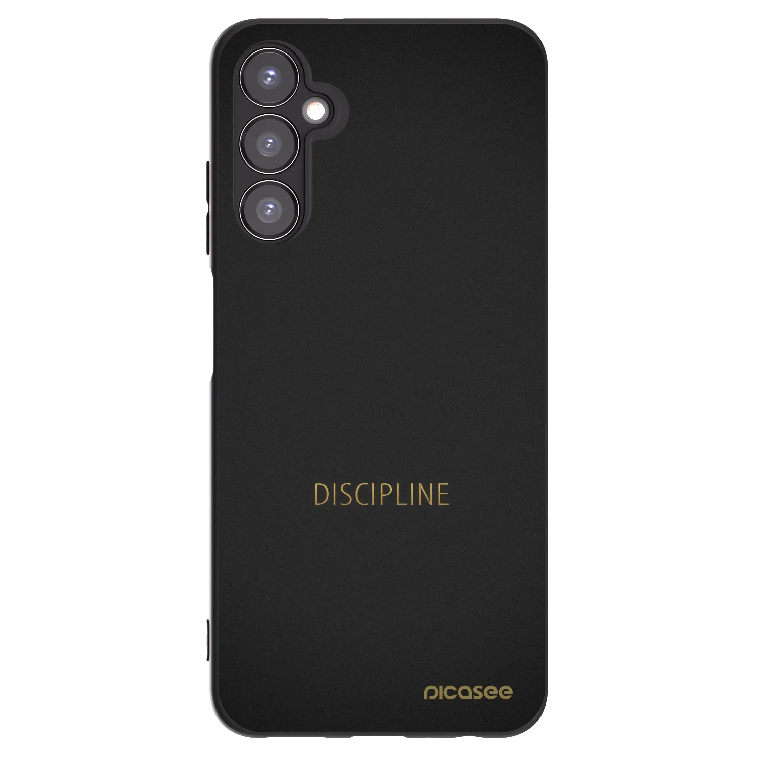 Picasee silikonový černý obal pro Samsung Galaxy A05s A057G - Discipline