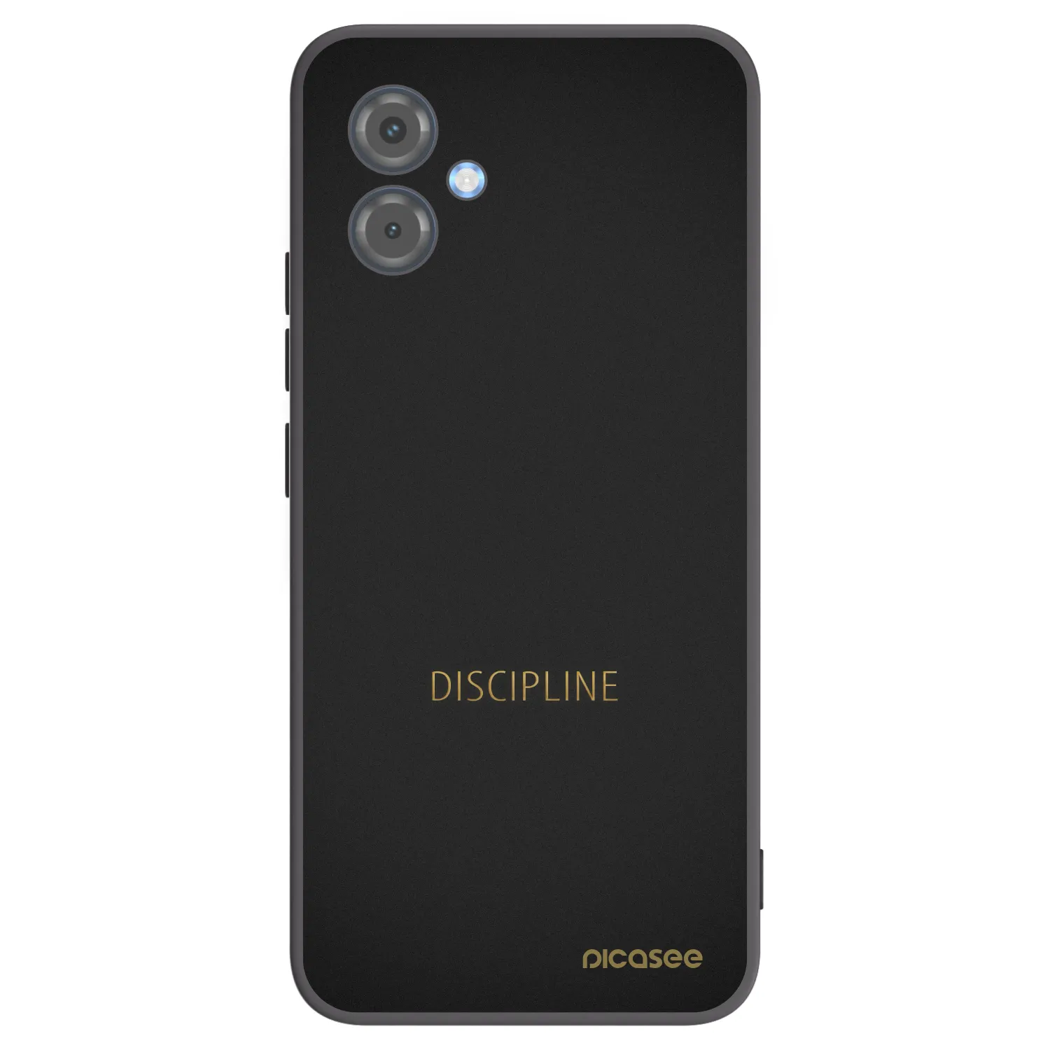 Picasee silikonový černý obal pro Motorola Moto G14 - Discipline