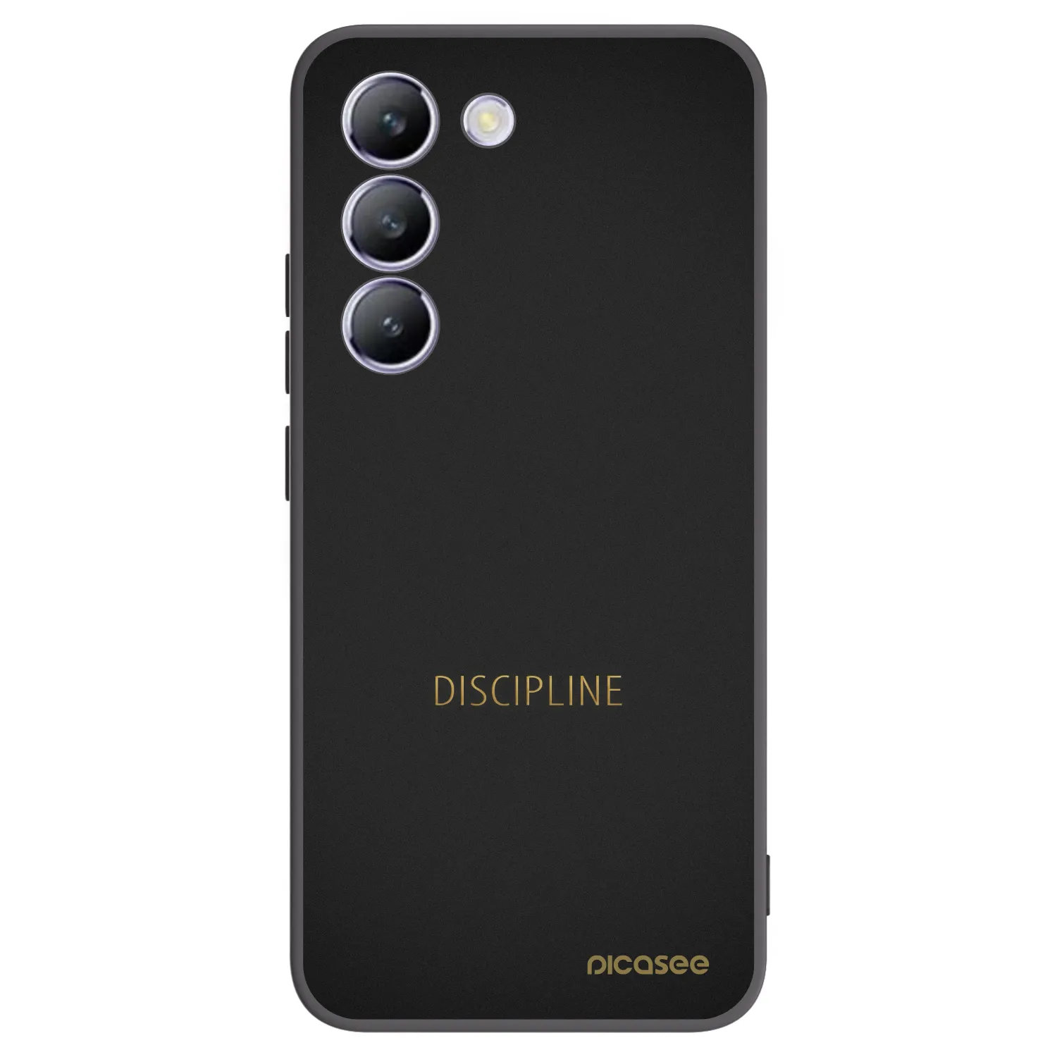 Picasee silikonový černý obal pro Vivo V40 SE 5G - Discipline