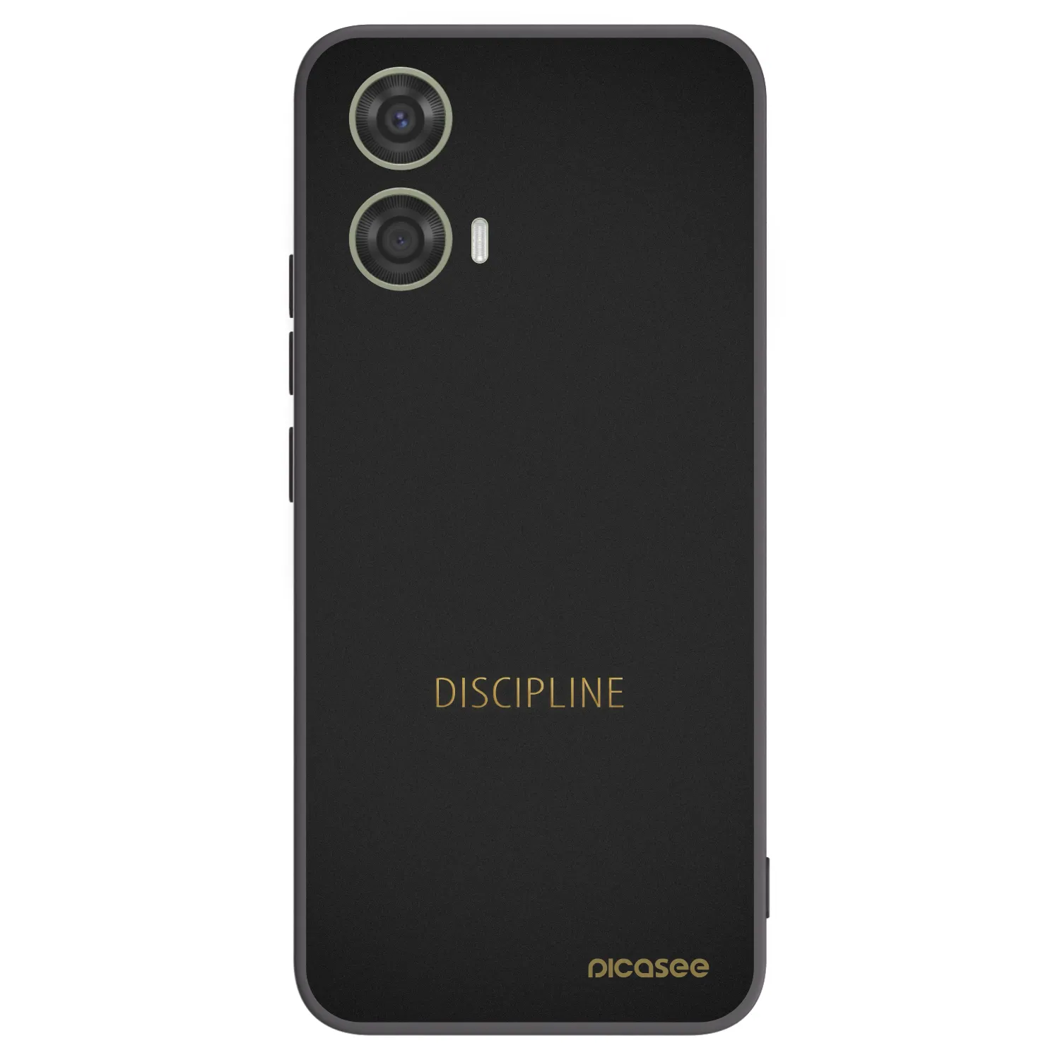 Picasee silikonový černý obal pro Motorola Moto G24 - Discipline