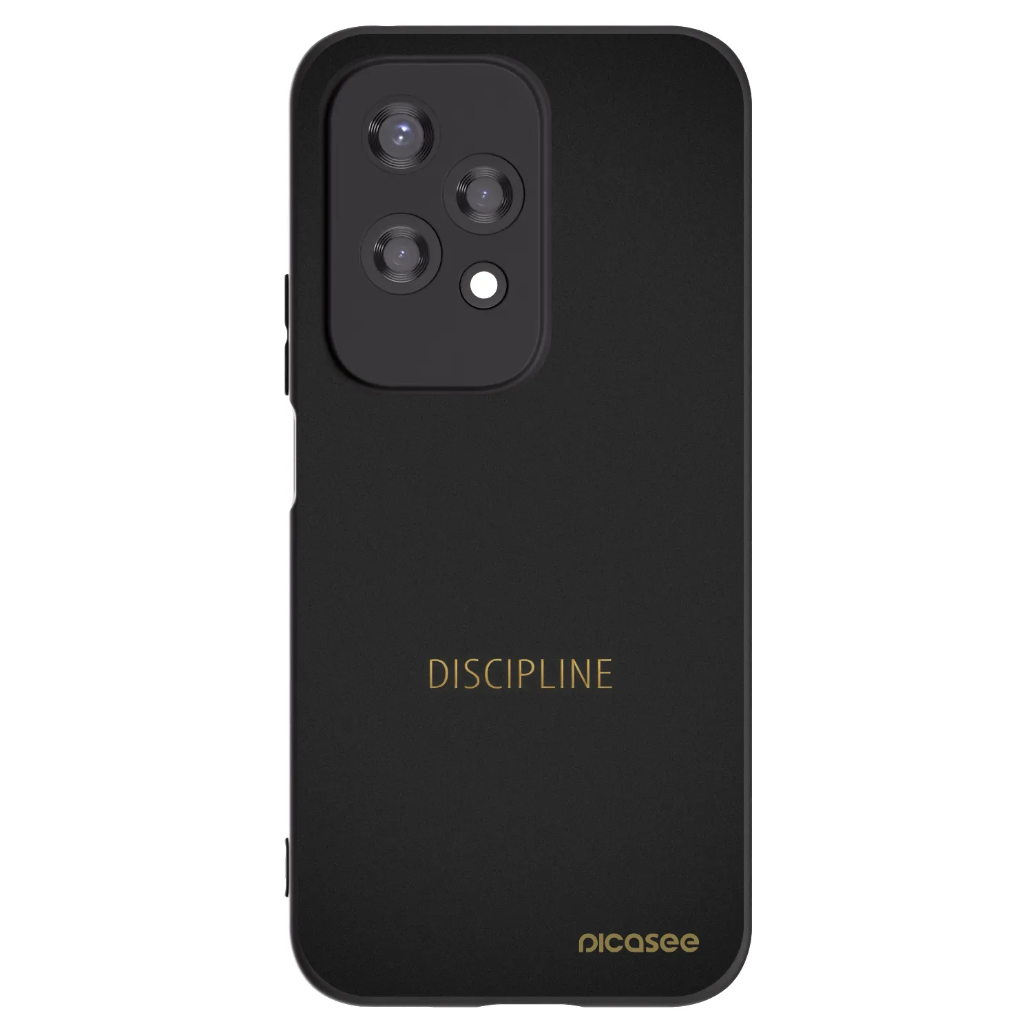 Picasee silikonový černý obal pro Honor 200 Lite - Discipline