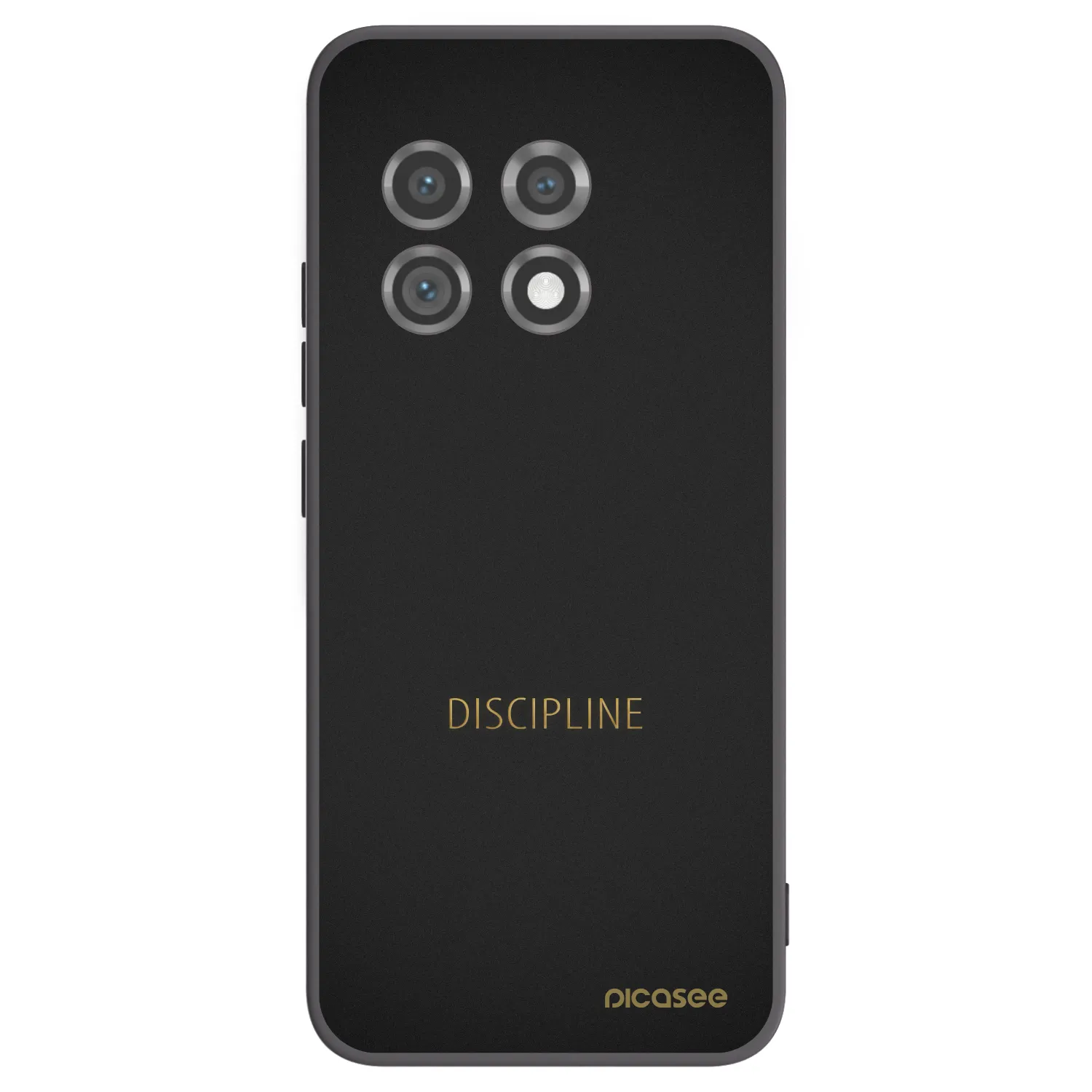 Picasee silikonový černý obal pro OnePlus 11 5G - Discipline