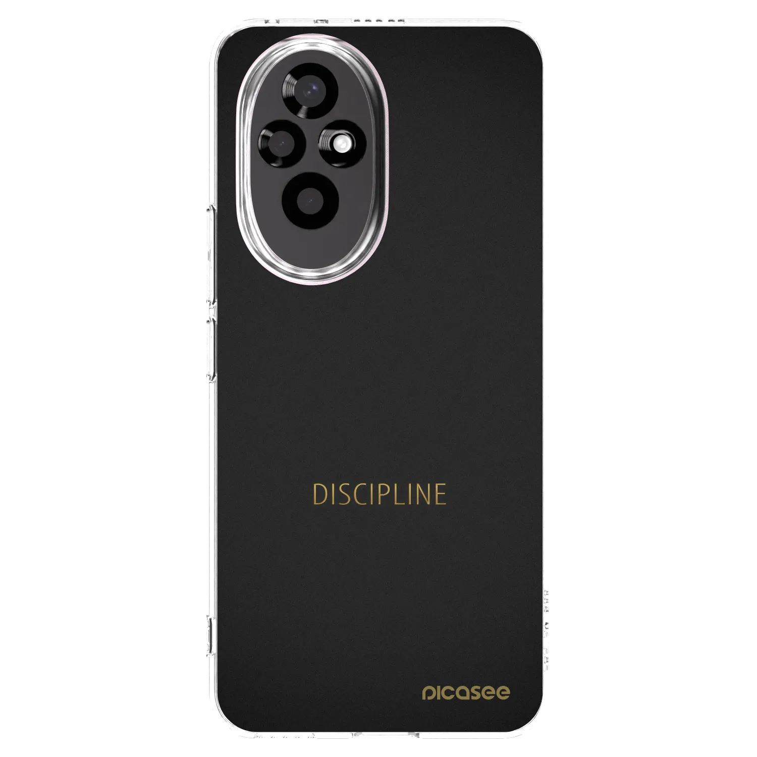 Picasee silikonový průhledný obal pro Honor 200 Pro 5G - Discipline