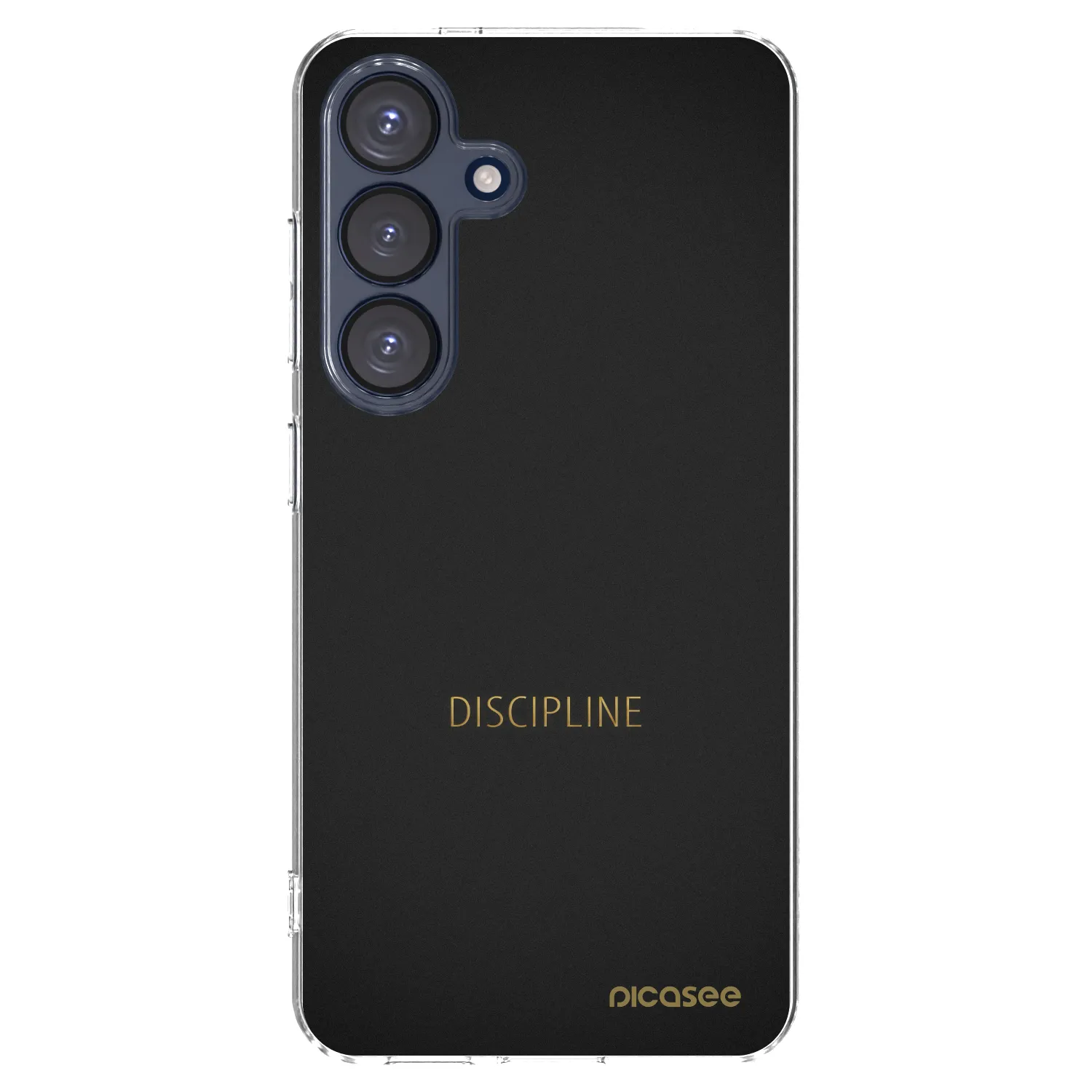 Picasee silikonový průhledný obal pro Samsung Galaxy S25 5G - Discipline