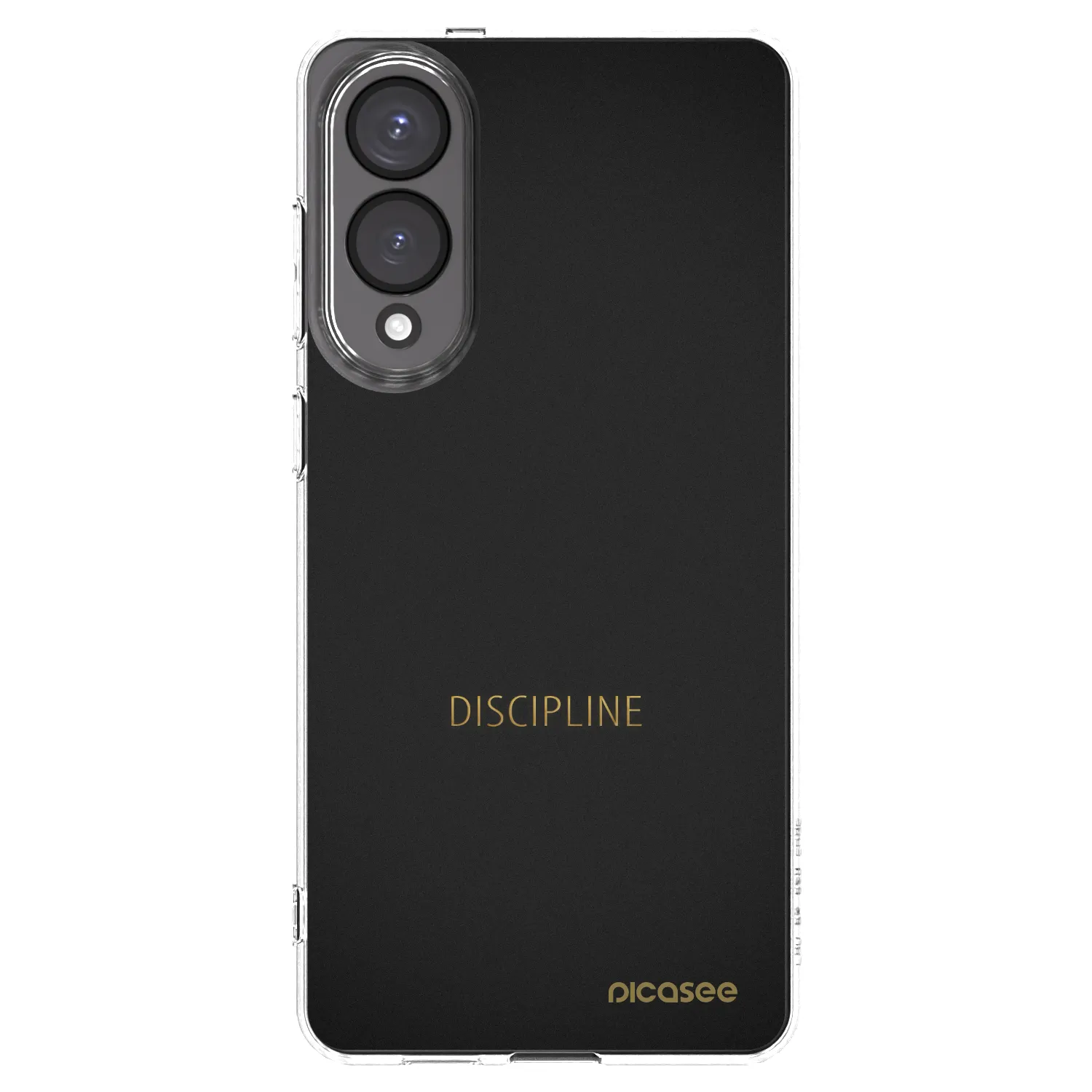 Picasee silikonový průhledný obal pro Samsung Galaxy S25 Edge 5G - Discipline