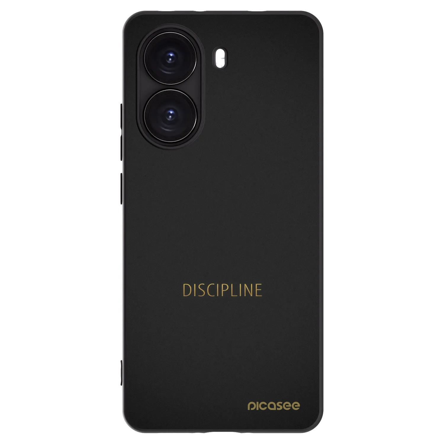 Picasee silikonový černý obal pro Xiaomi Poco X7 Pro 5G - Discipline
