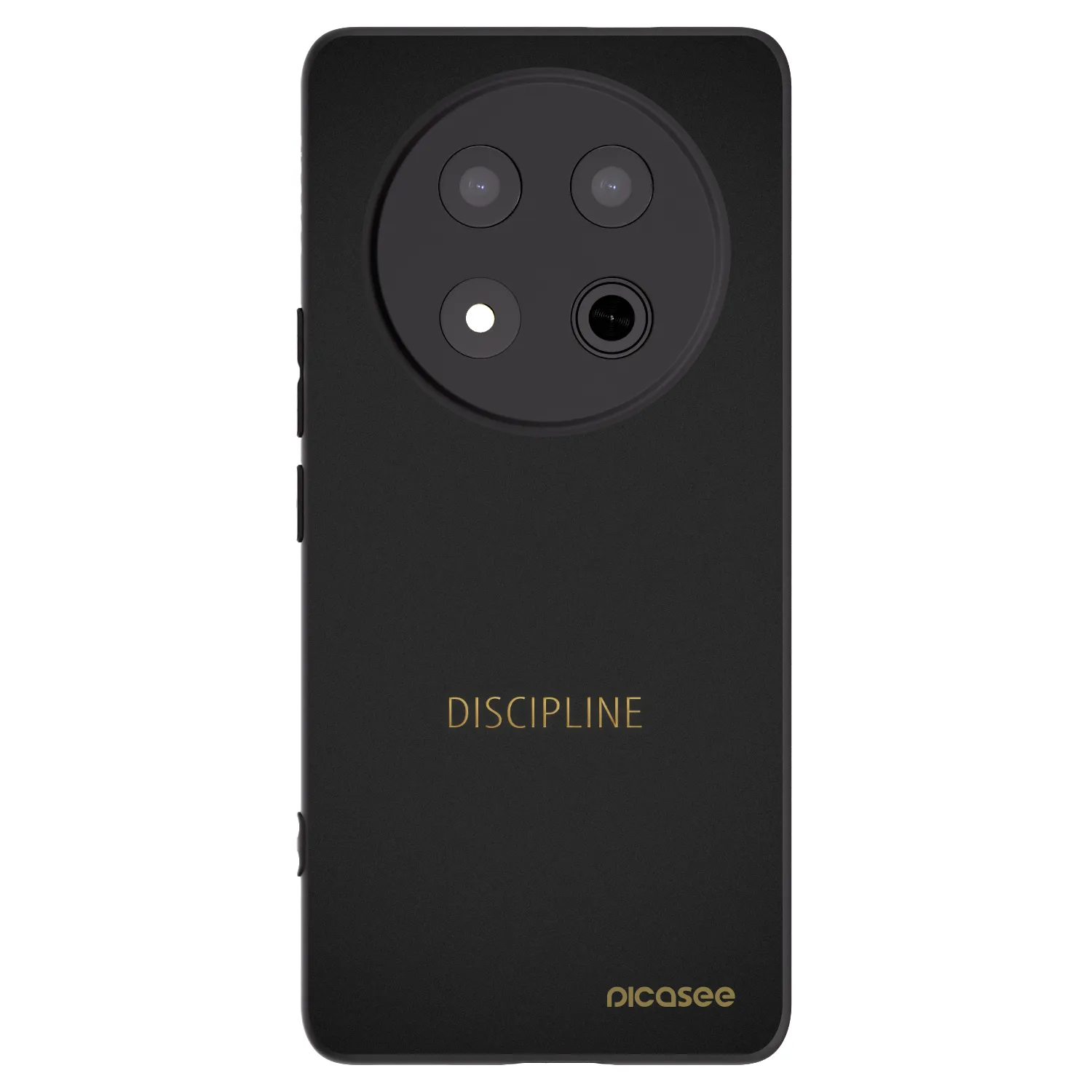 Picasee silikonový černý obal pro Honor Magic7 Lite 5G - Discipline