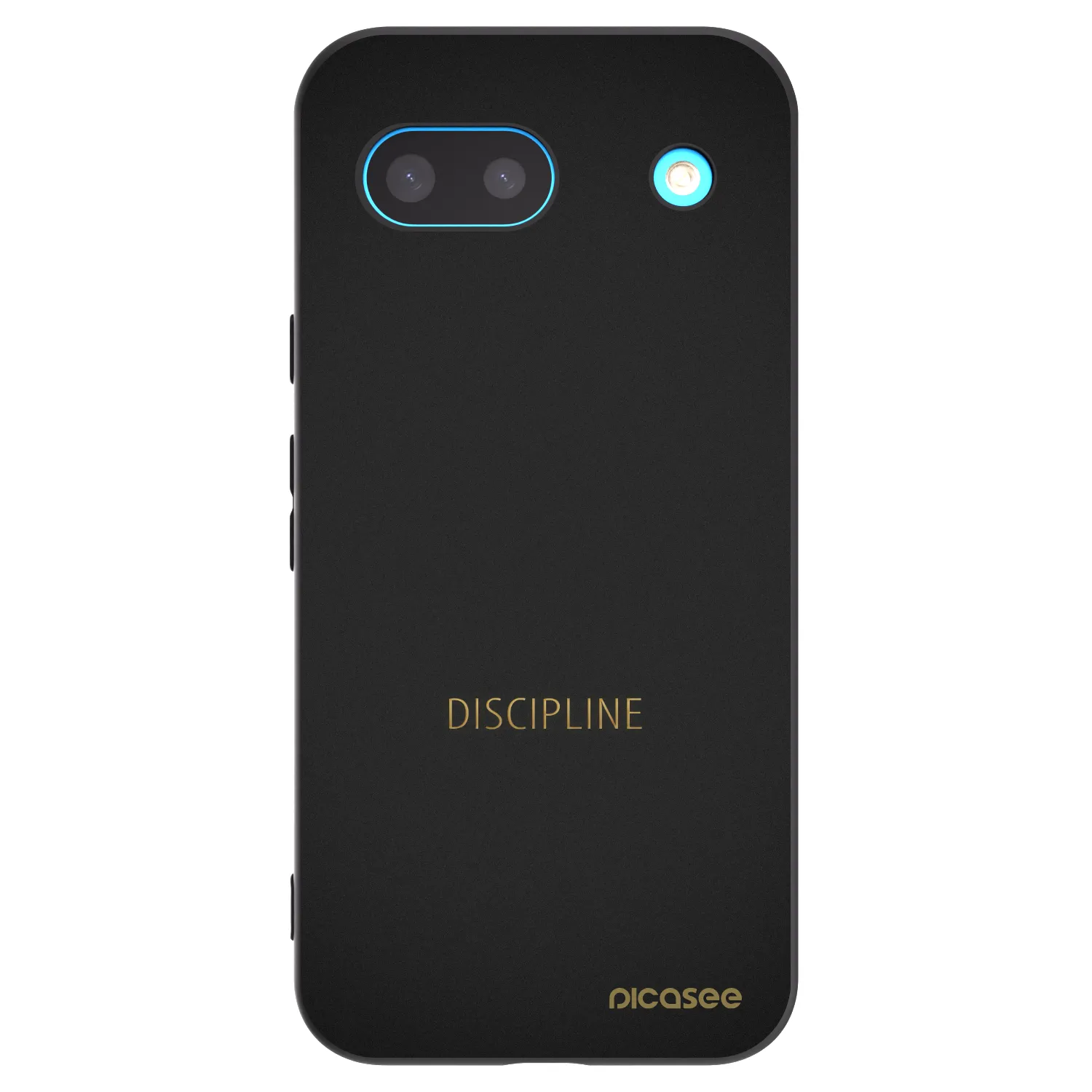 Picasee silikonový černý obal pro Google Pixel 8a - Discipline