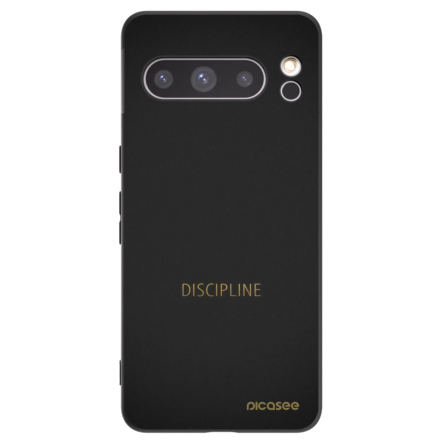 Picasee silikonový černý obal pro Google Pixel 8 Pro - Discipline