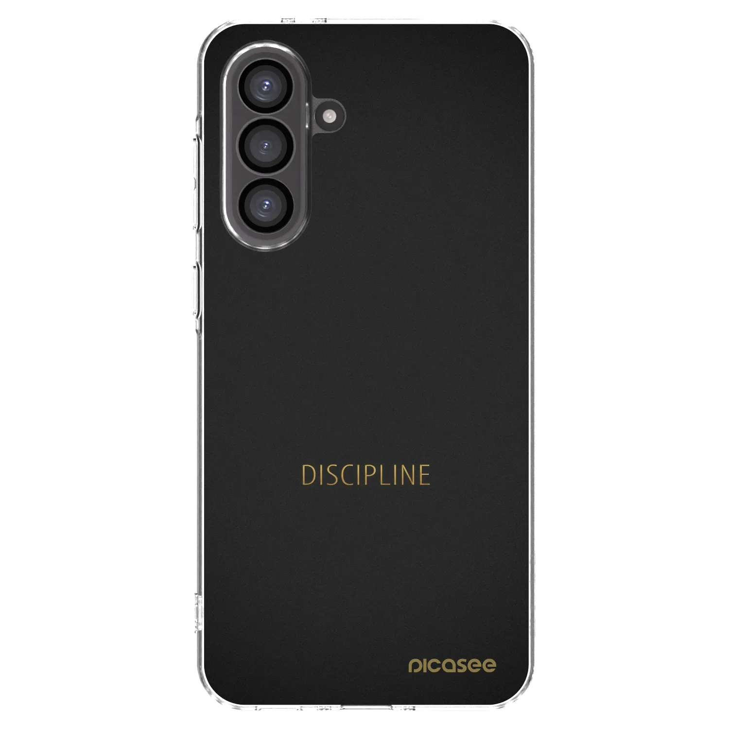 Picasee silikonový průhledný obal pro Samsung Galaxy A56 5G A566B - Discipline