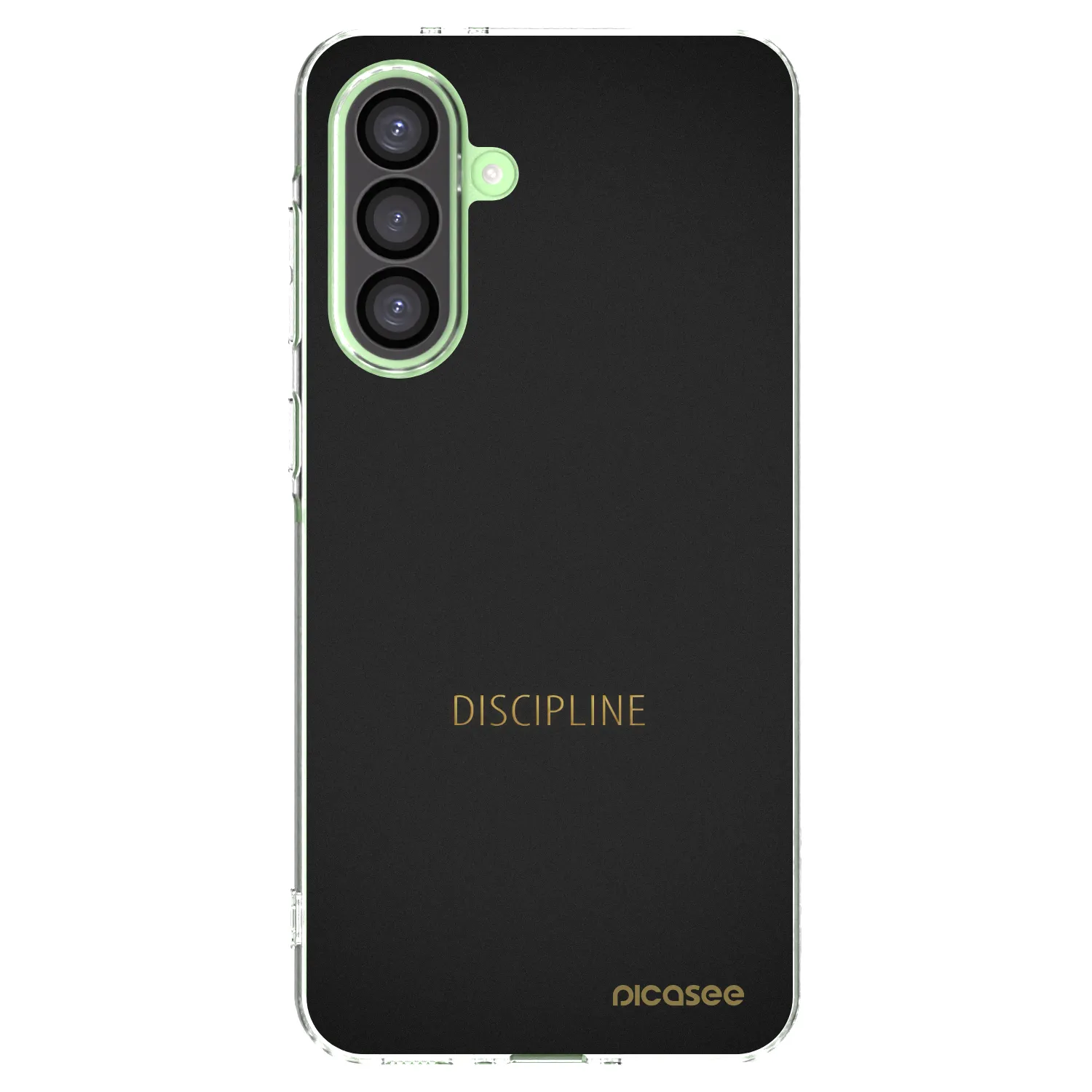 Picasee silikonový průhledný obal pro Samsung Galaxy A26 5G A266B - Discipline