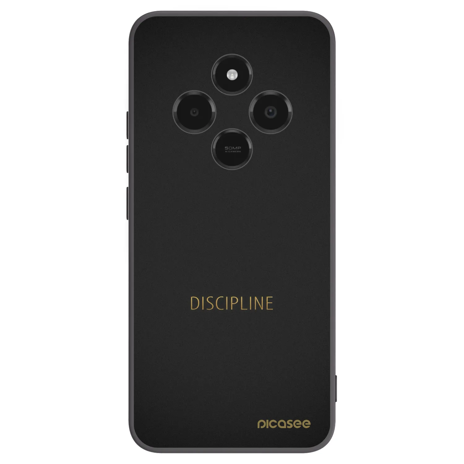 Picasee silikonový černý obal pro Xiaomi Poco C75 - Discipline