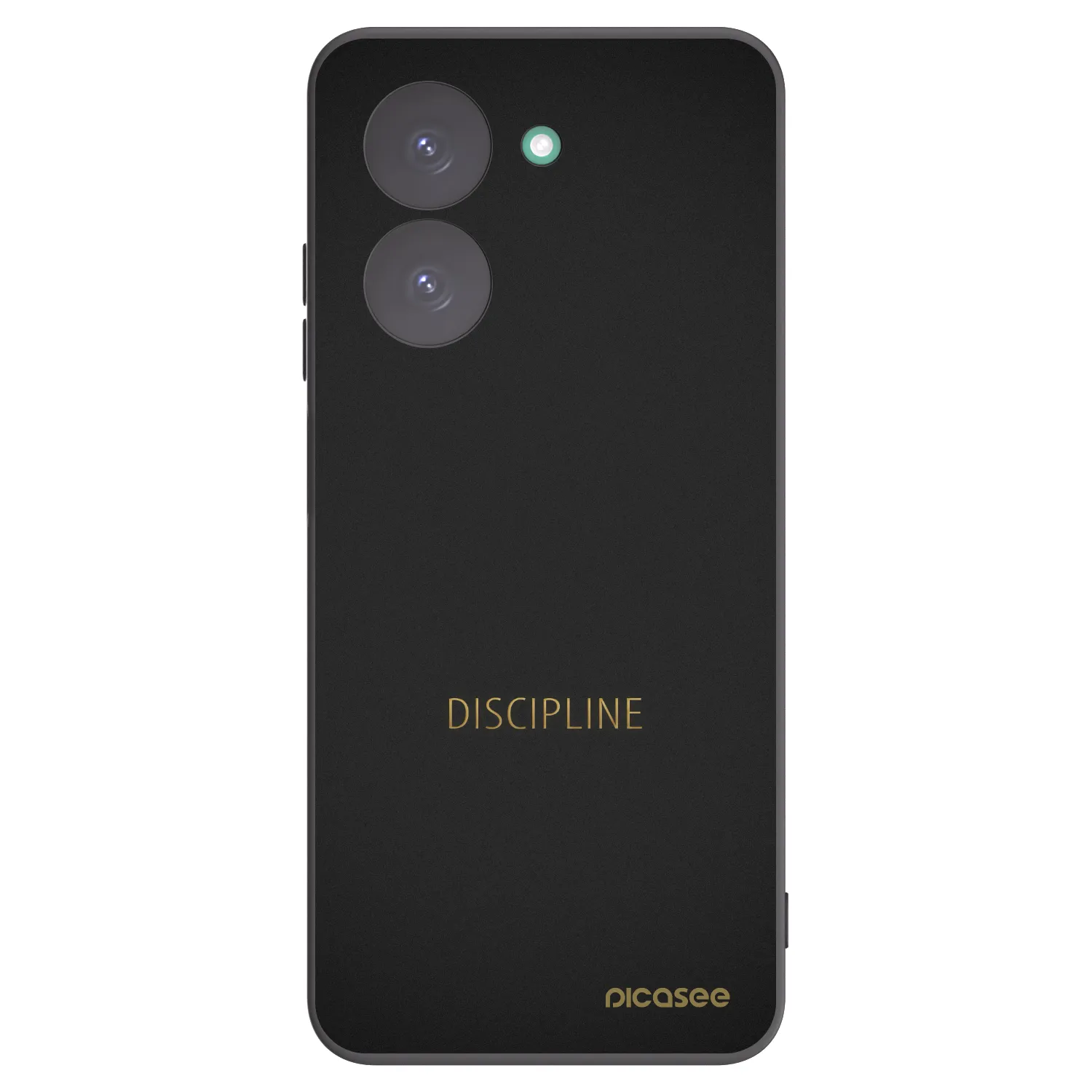 Picasee silikonový černý obal pro Xiaomi Redmi A5 - Discipline