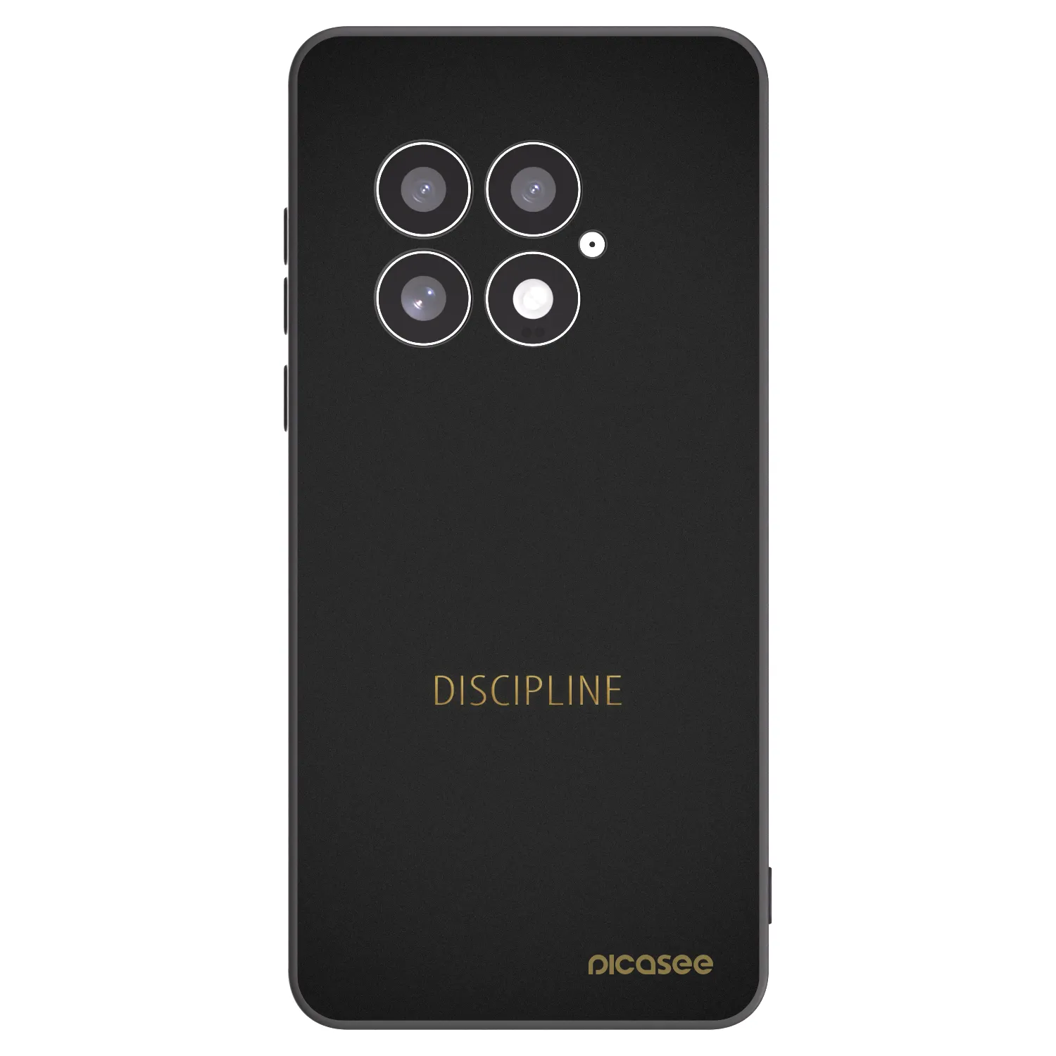 Picasee silikonový černý obal pro OnePlus 13 5G - Discipline