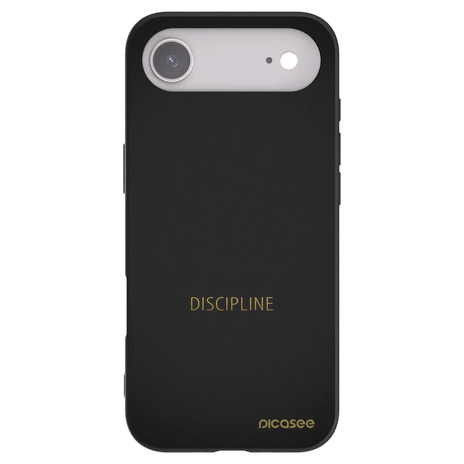 Picasee silikonový černý obal pro Apple iPhone Air - Discipline