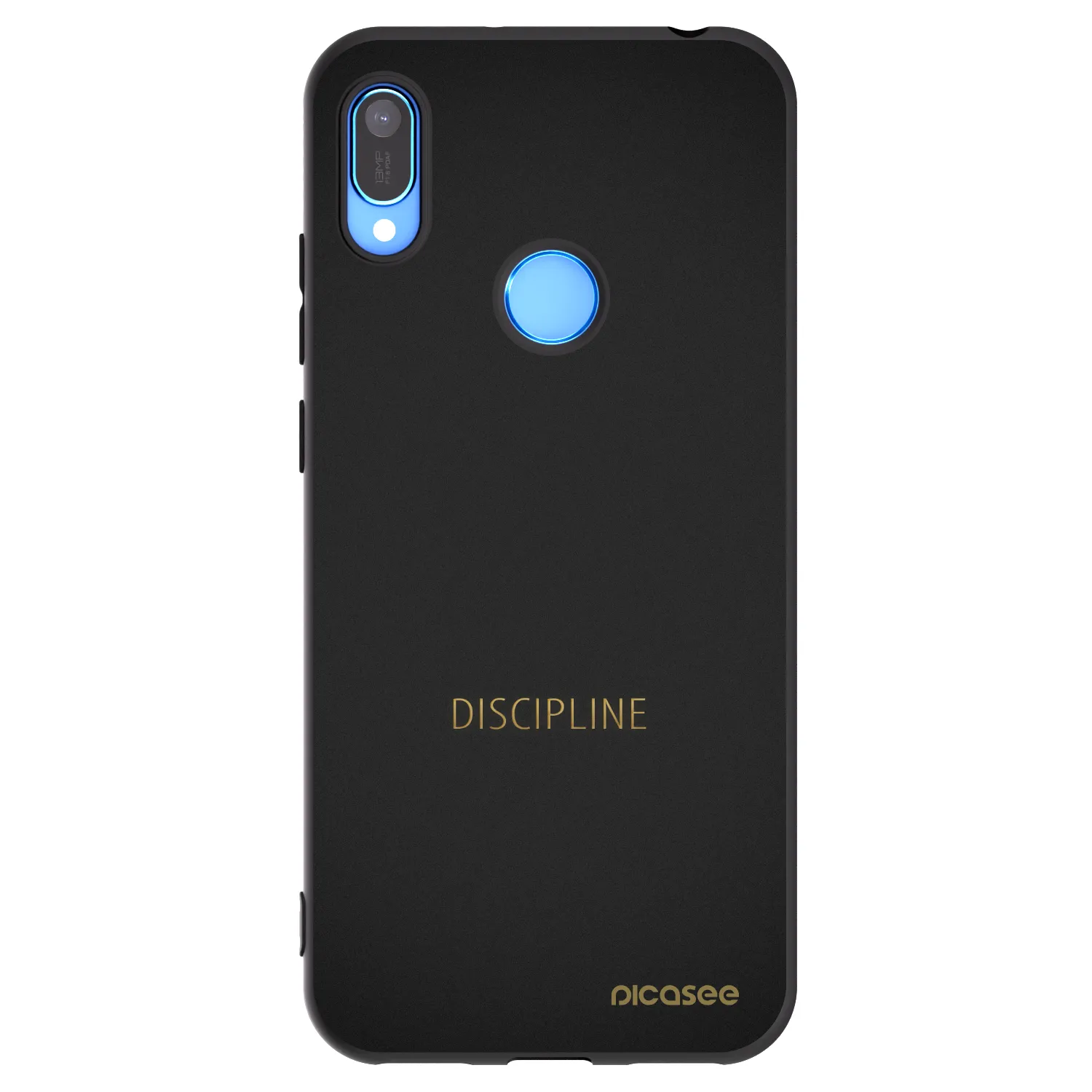 Picasee silikonový černý obal pro Huawei Y6 2019 - Discipline
