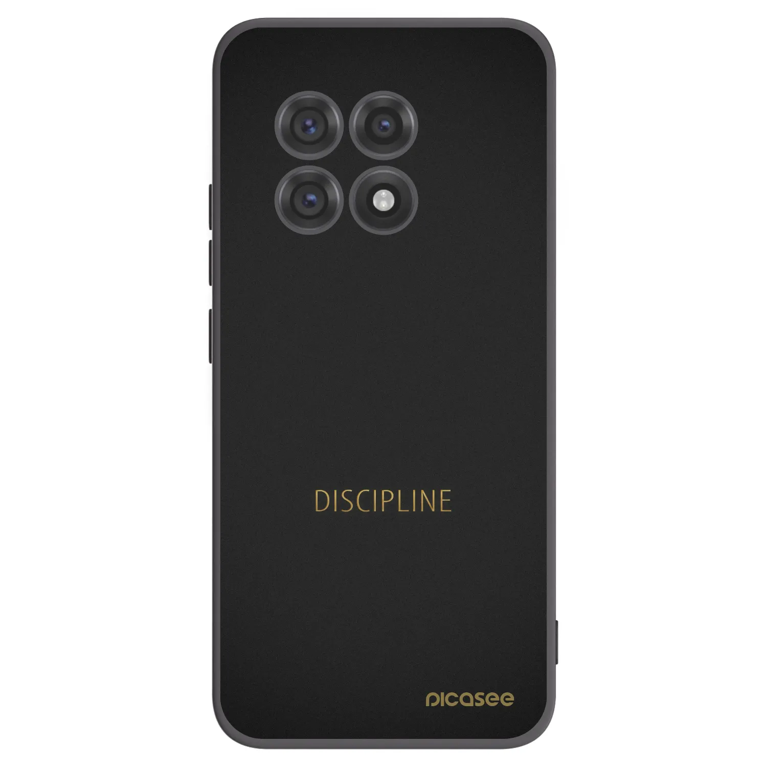 Picasee silikonový černý obal pro OnePlus 13R 5G - Discipline