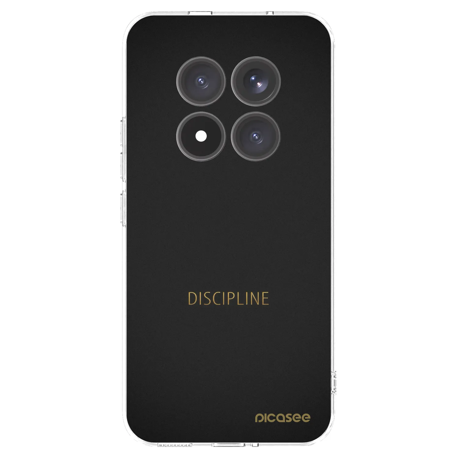Picasee silikonový průhledný obal pro Xiaomi Redmi Note 15 Pro+ - Discipline