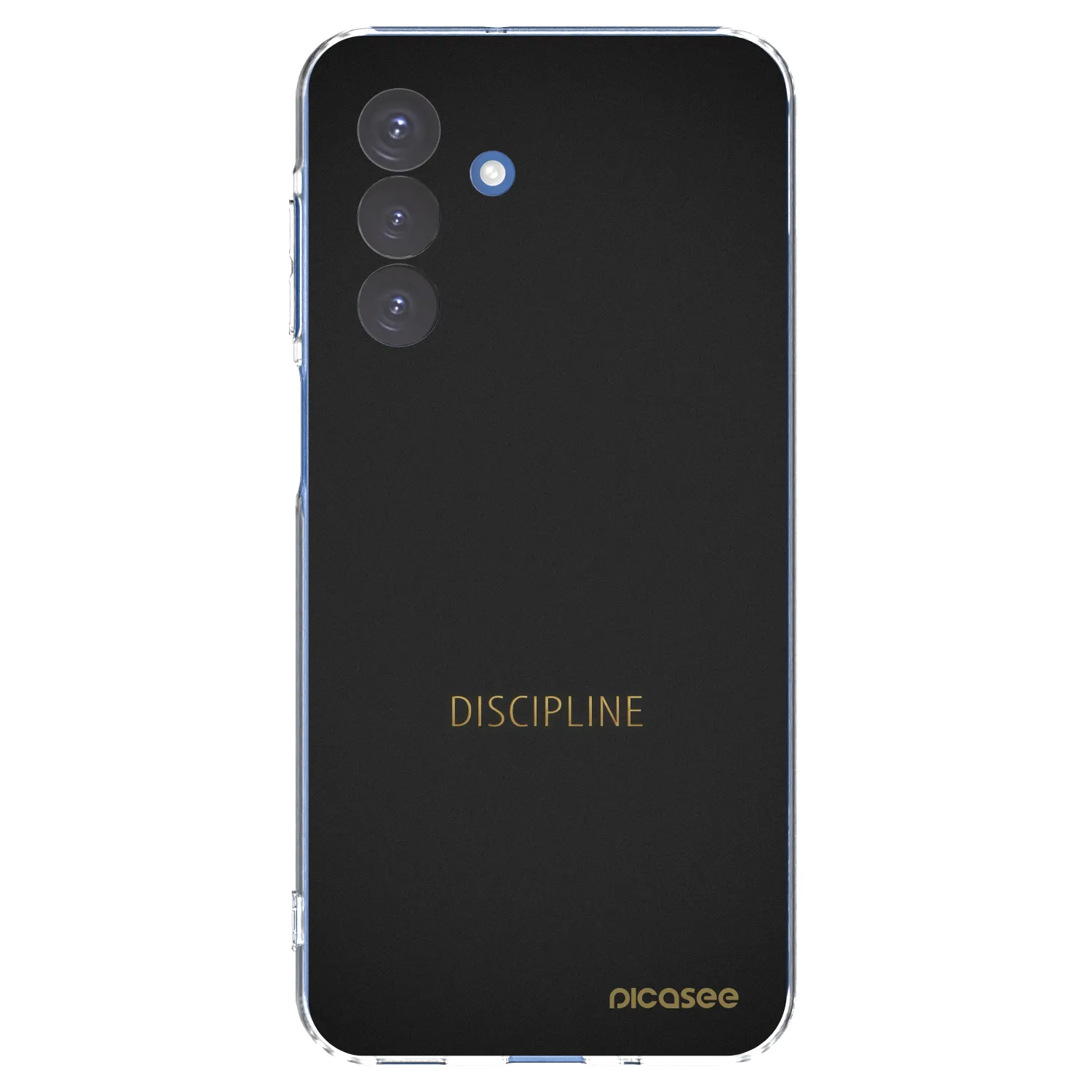 Picasee silikonový průhledný obal pro Samsung Galaxy A17 5G - Discipline