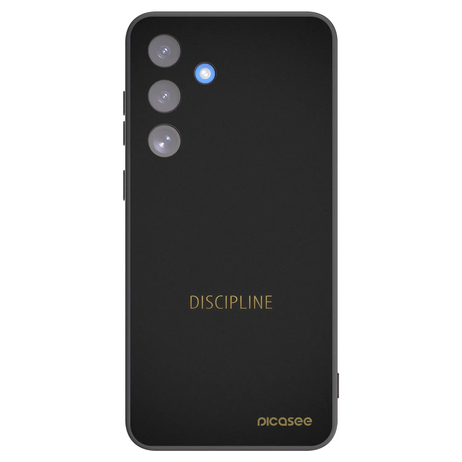 Picasee silikonový černý obal pro Samsung Galaxy S25 FE 5G - Discipline