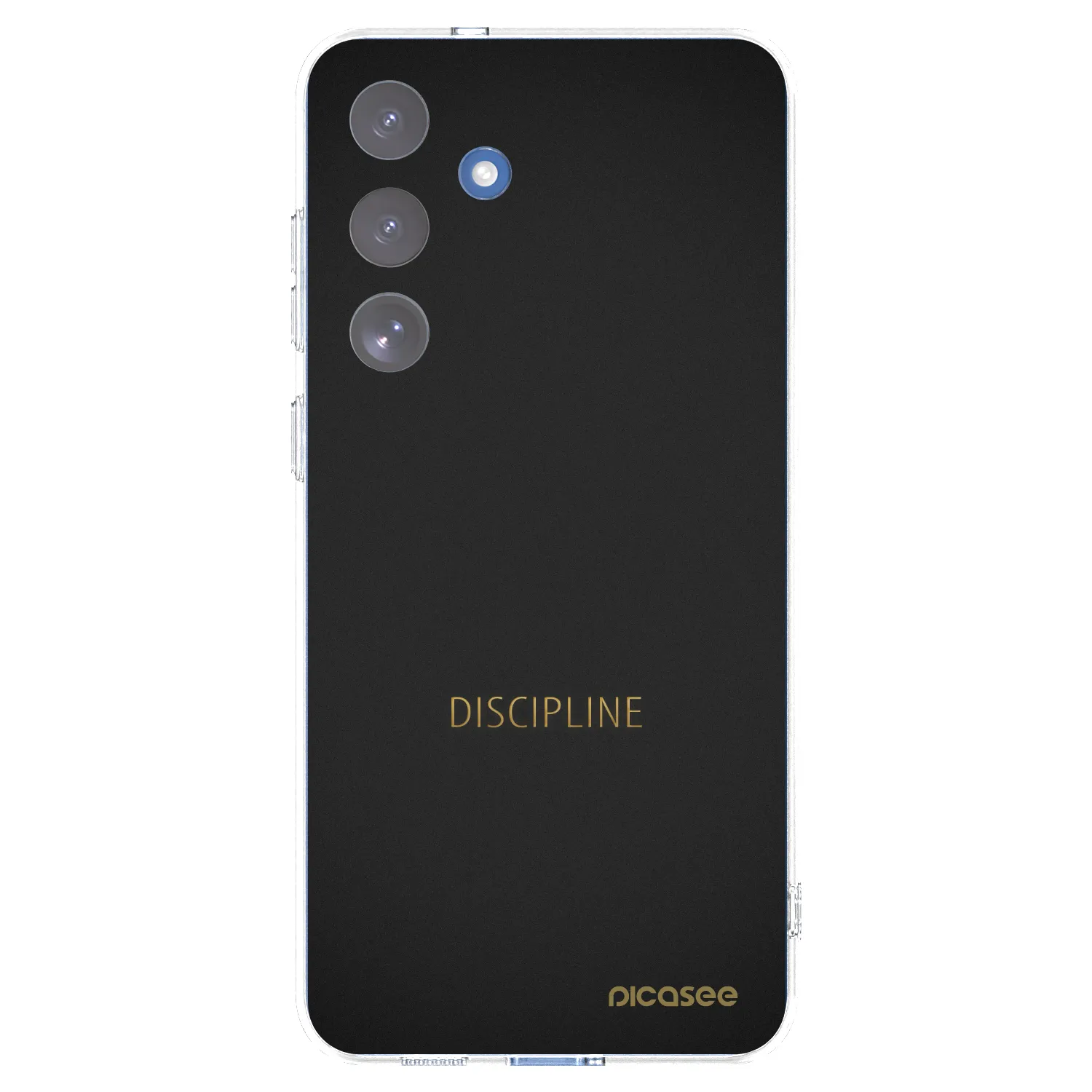 Picasee silikonový průhledný obal pro Samsung Galaxy S25 FE 5G - Discipline