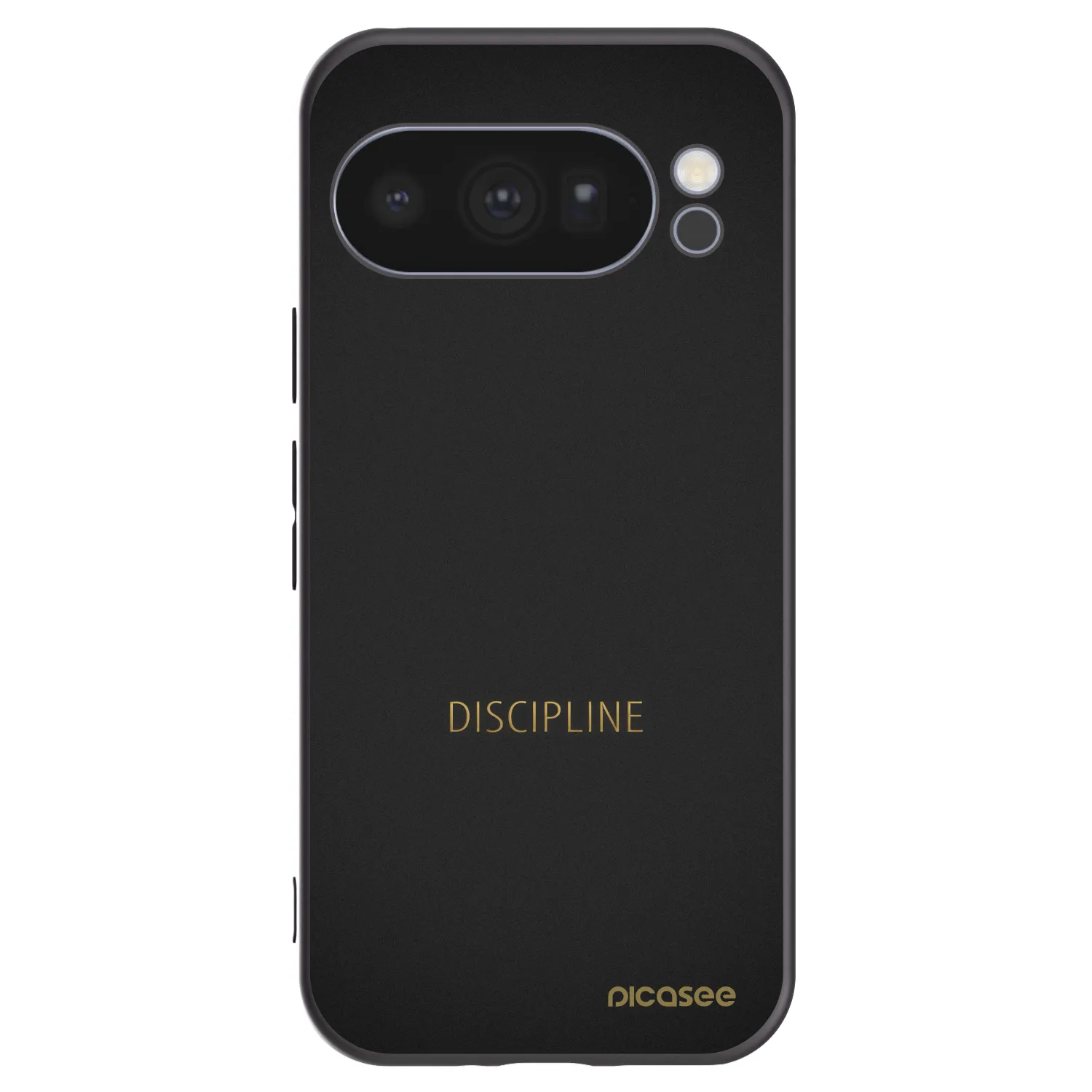 Picasee silikonový černý obal pro Google Pixel 10 Pro - Discipline