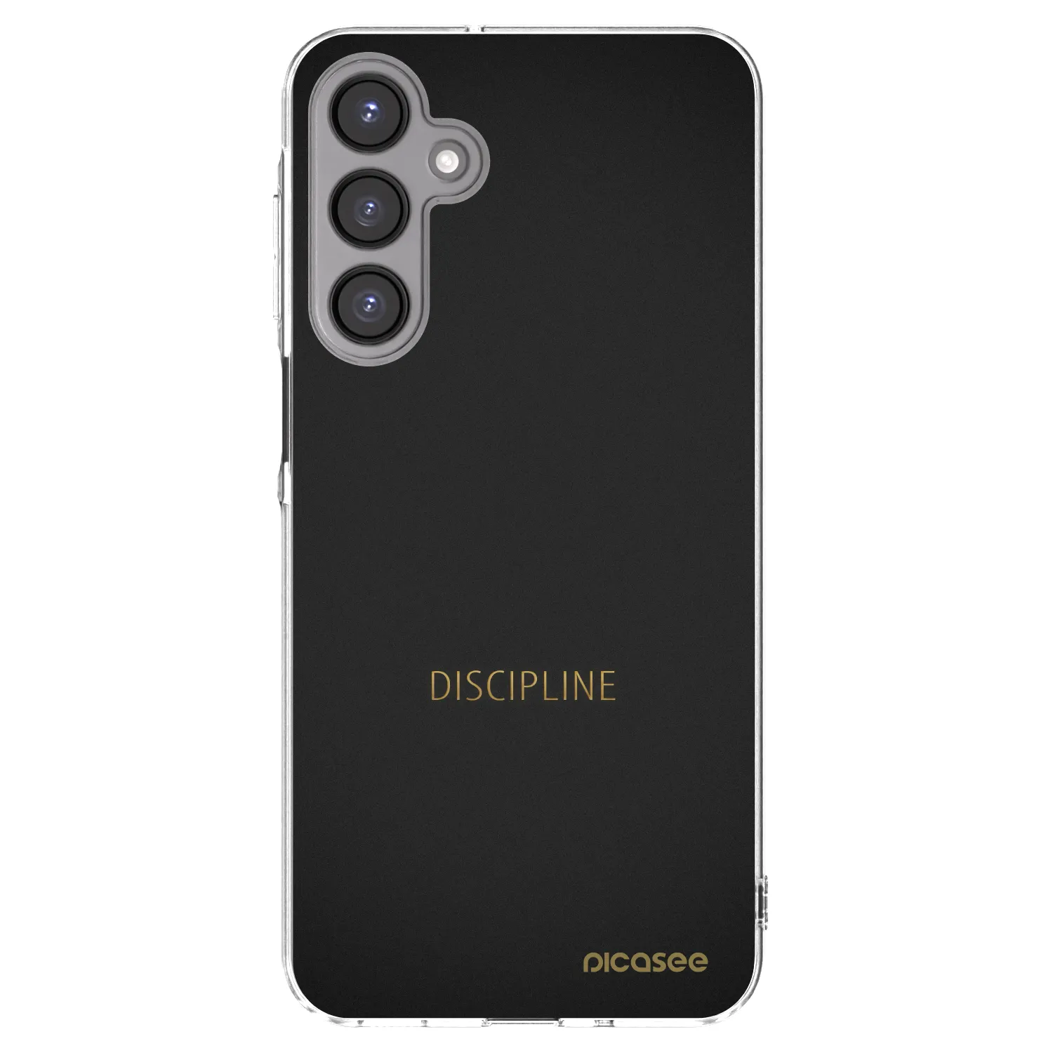 Picasee silikonový průhledný obal pro Samsung Galaxy A16 4G - Discipline