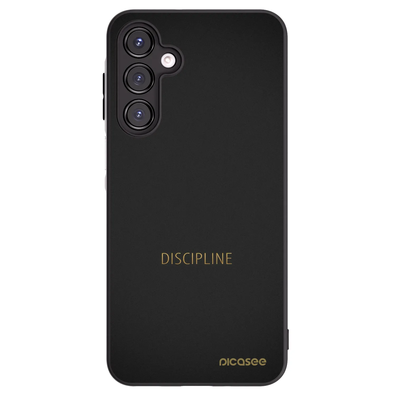 Picasee silikonový černý obal pro Samsung Galaxy A16 4G - Discipline