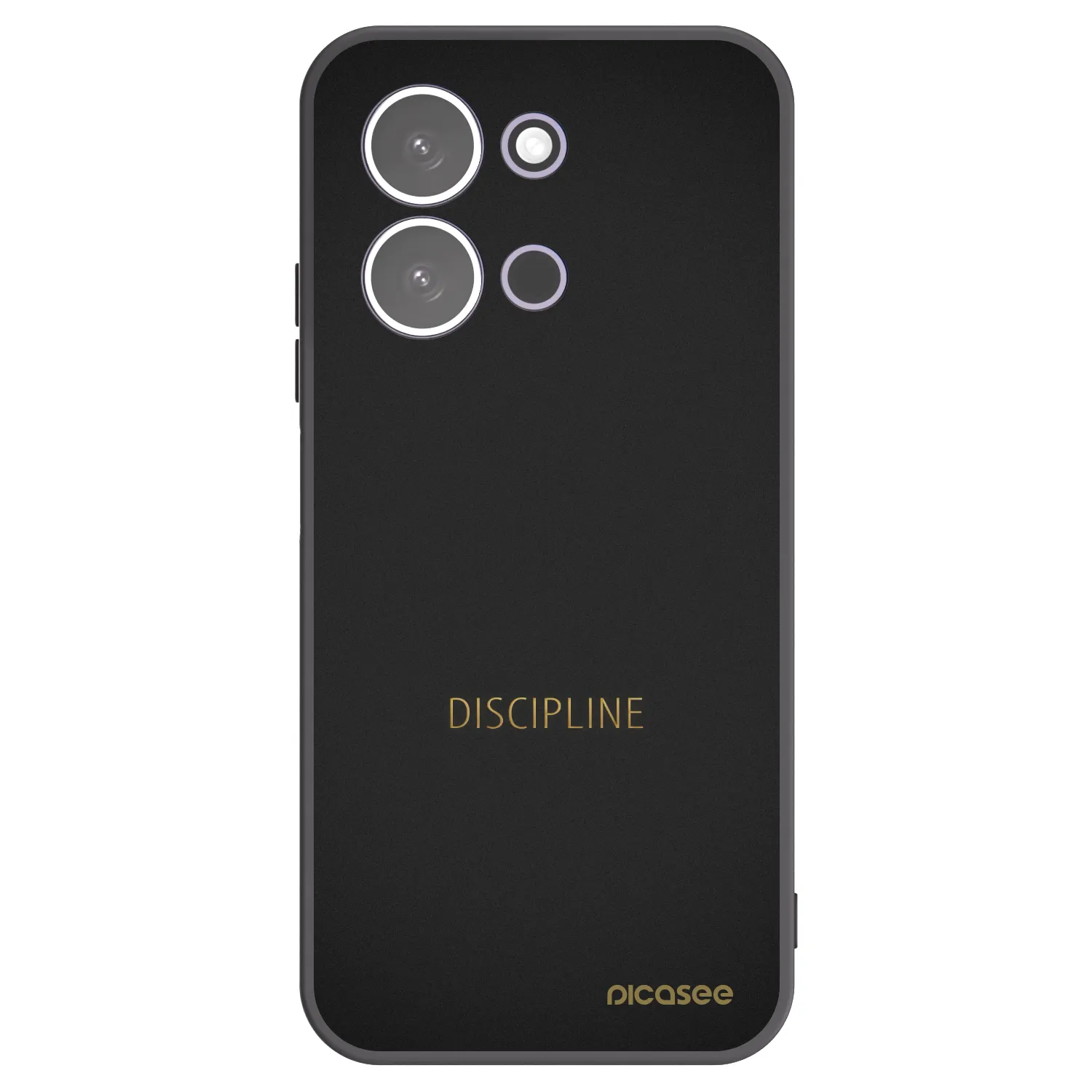 Picasee silikonový černý obal pro Xiaomi Redmi 15C 5G - Discipline
