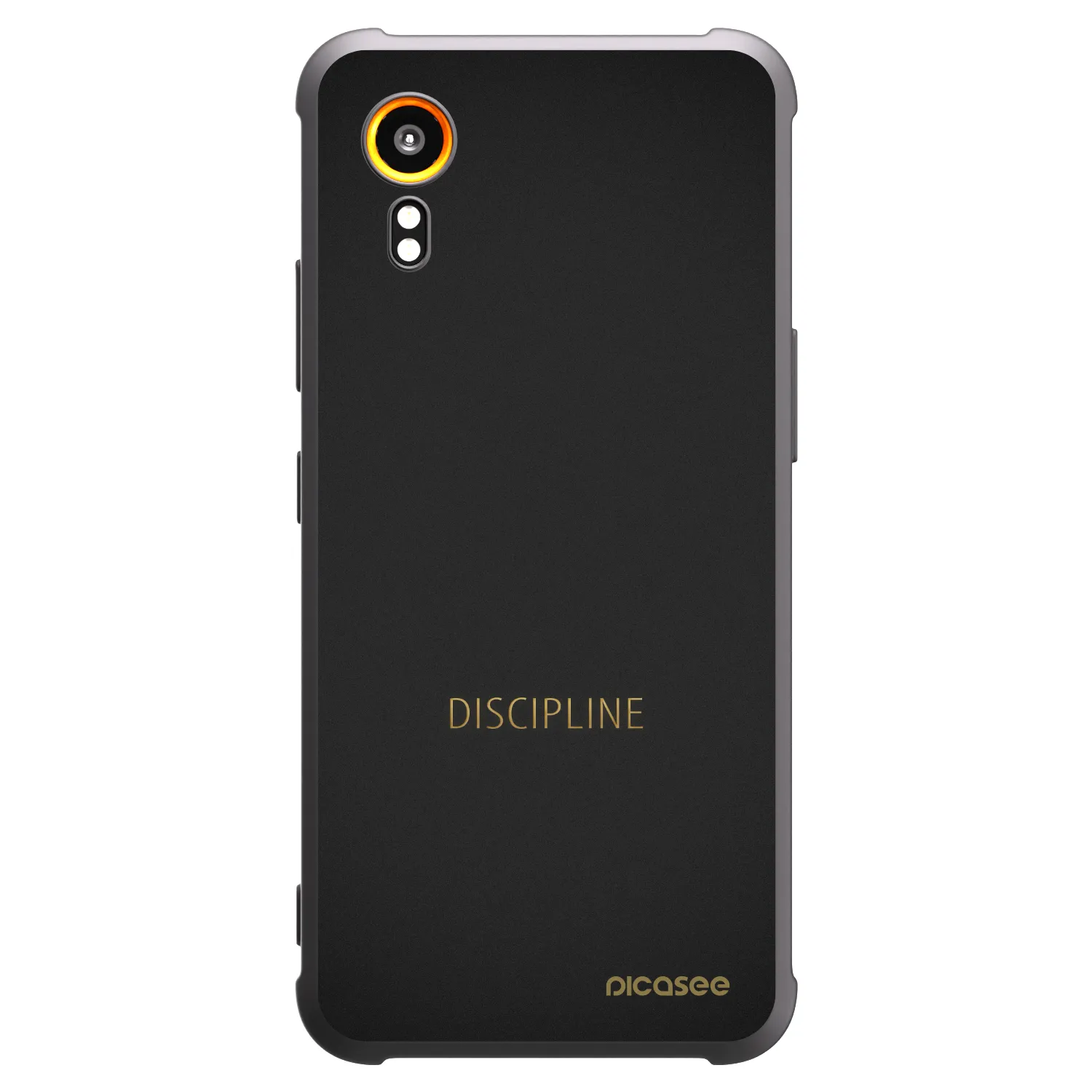 Picasee silikonový černý obal pro Samsung Galaxy Xcover 7 - Discipline