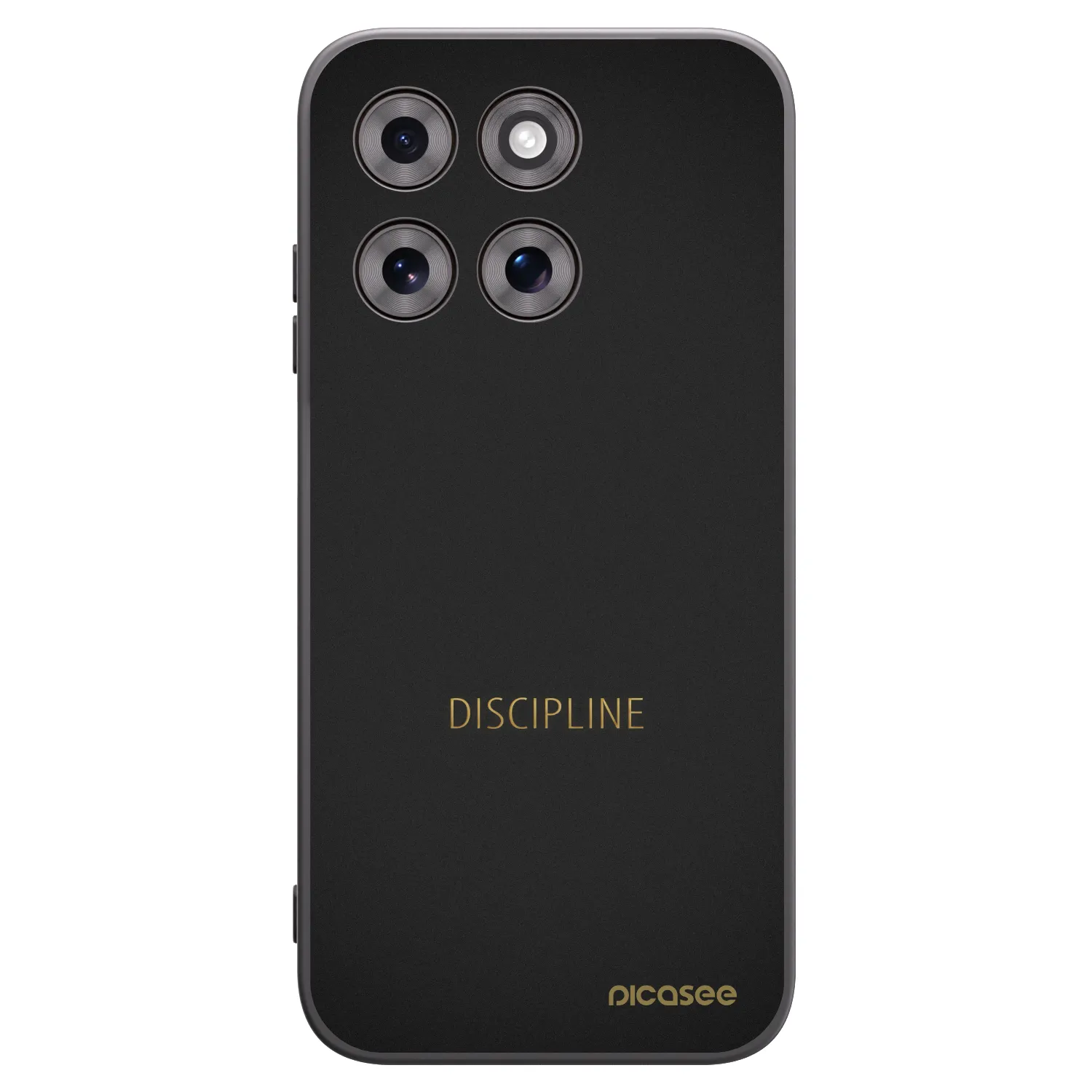 Picasee silikonový černý obal pro Motorola Moto G77 - Discipline