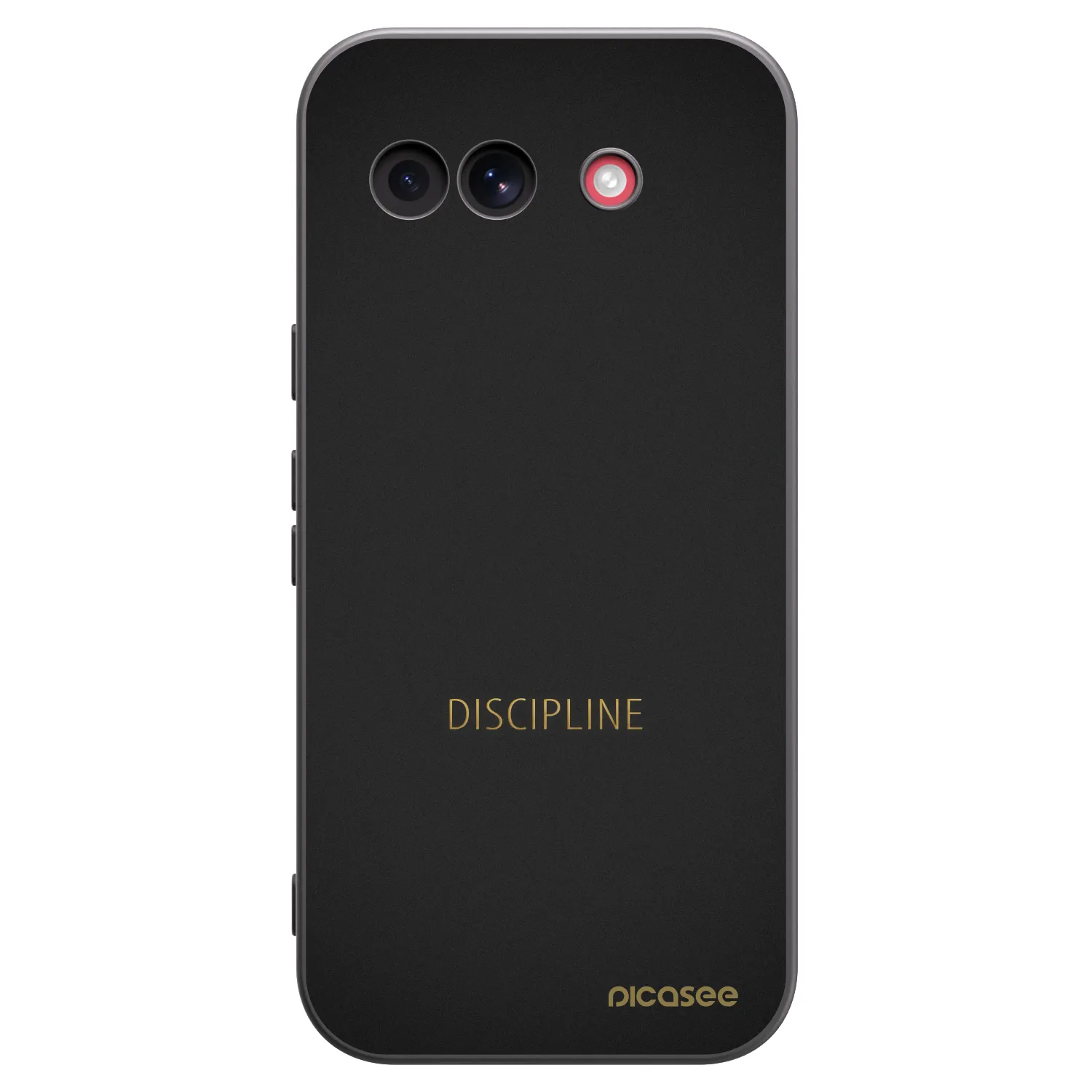 Picasee silikonový černý obal pro Google Pixel 10a - Discipline