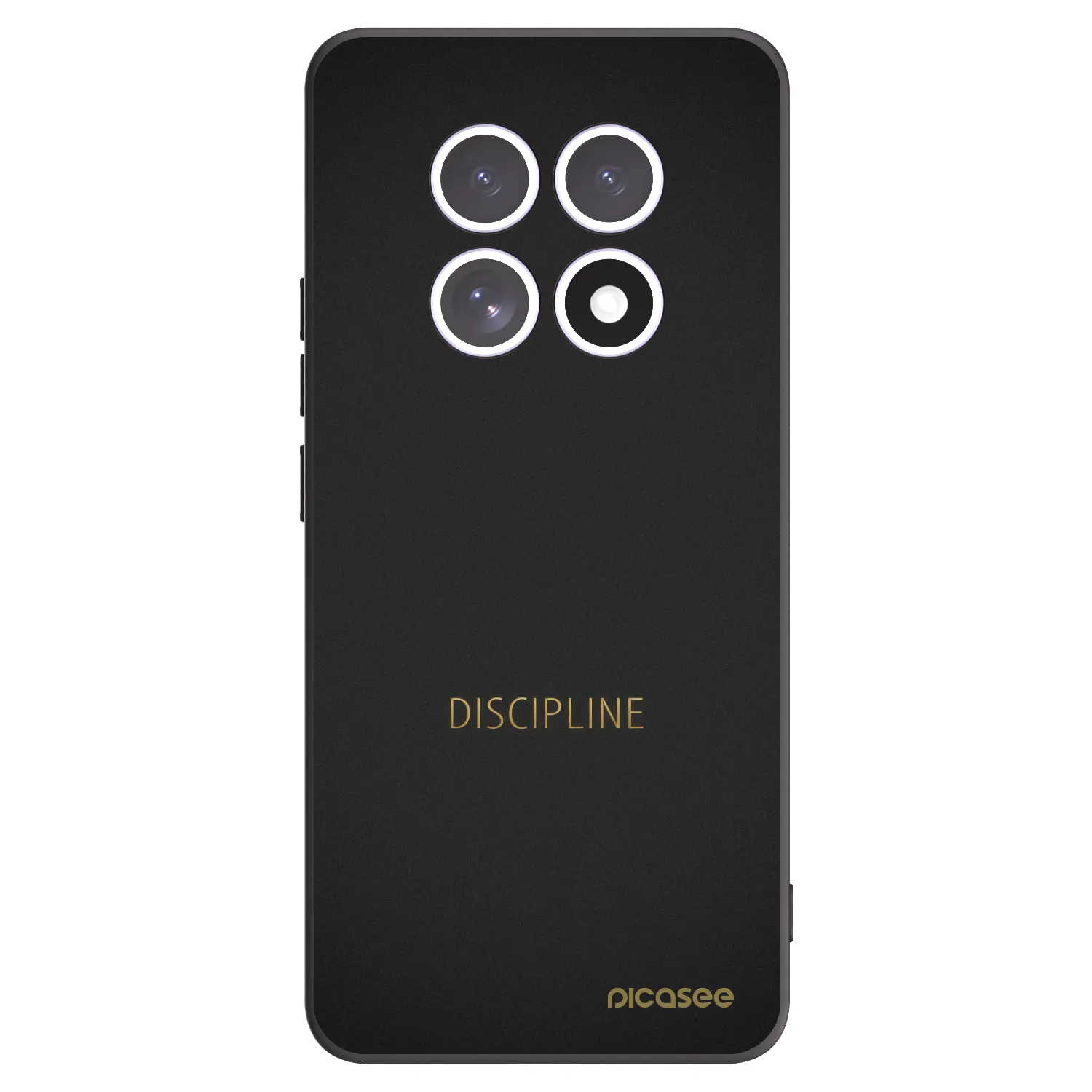 Picasee silikonový černý obal pro Xiaomi Redmi Note 15 5G - Discipline