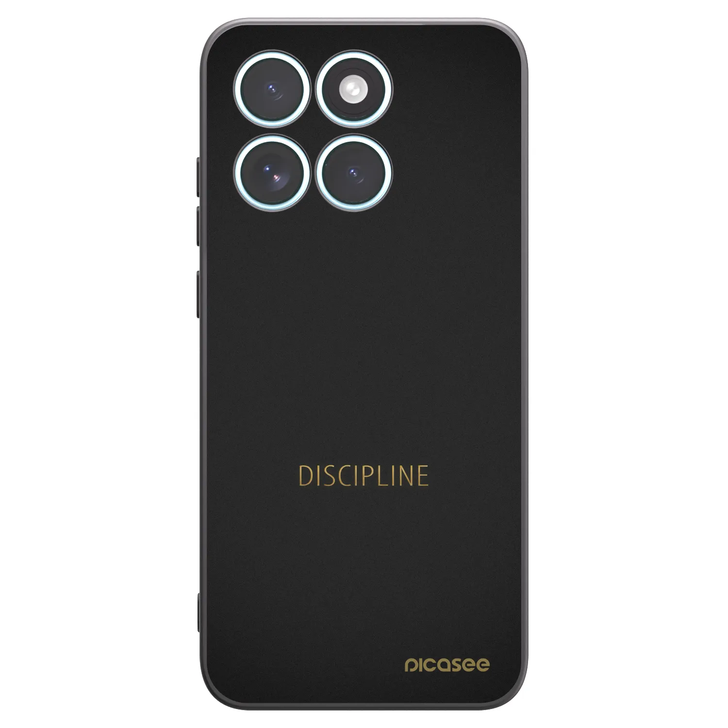 Picasee silikonový černý obal pro Motorola Edge 70 Fusion - Discipline