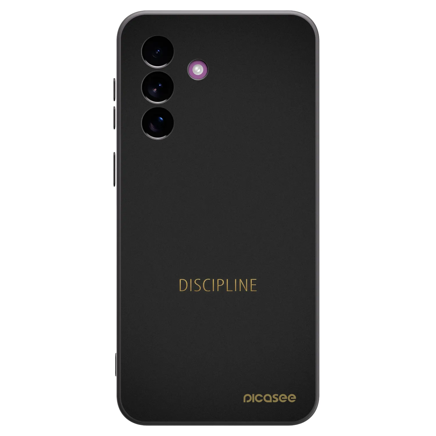 Picasee silikonový černý obal pro Samsung Galaxy A37 - Discipline