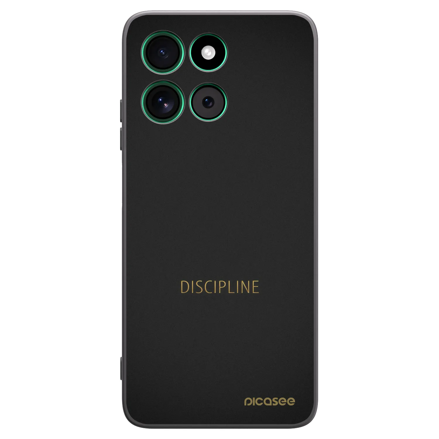 Picasee silikonový černý obal pro Motorola Moto G57 Power - Discipline