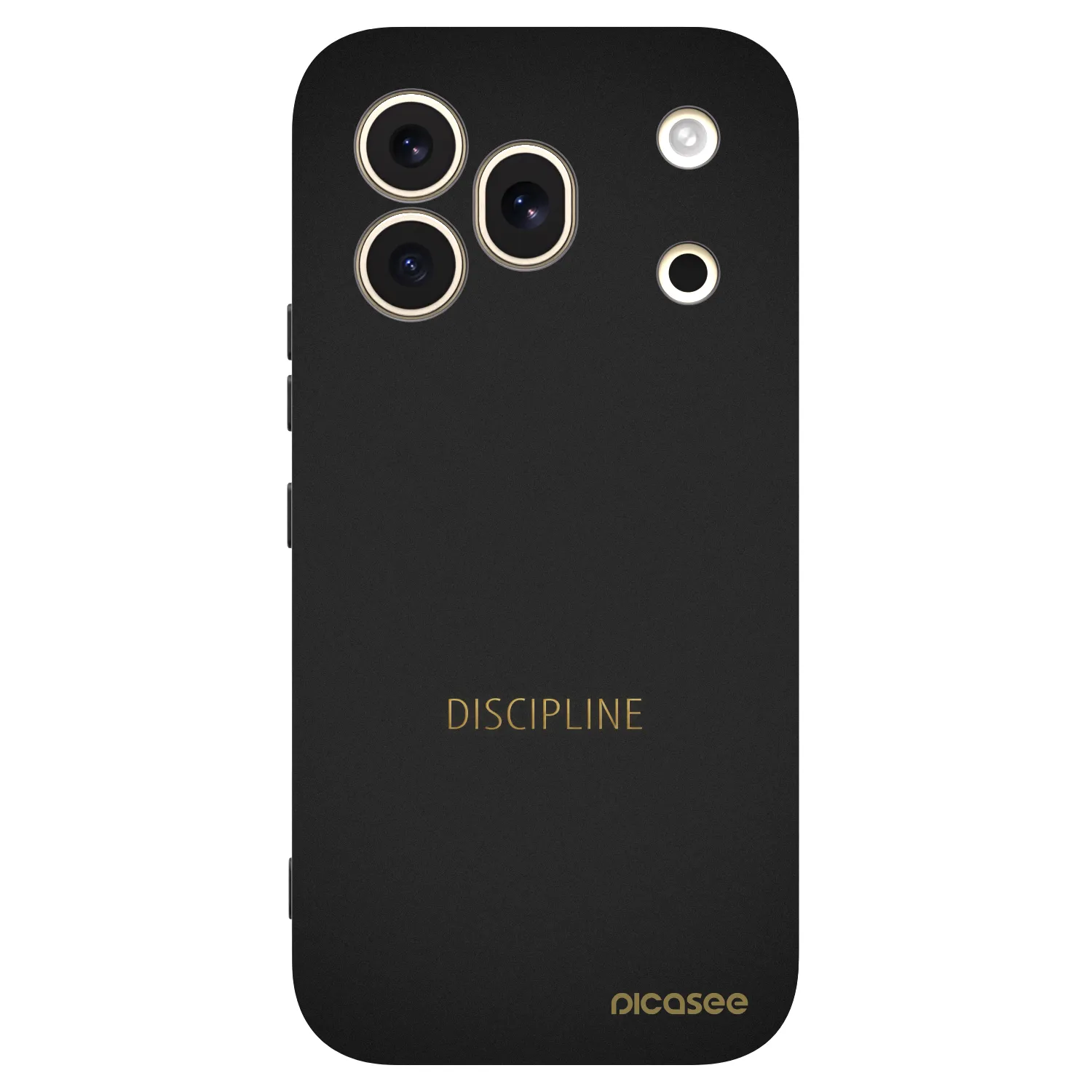 Picasee silikonový černý obal pro Honor 600 Pro - Discipline