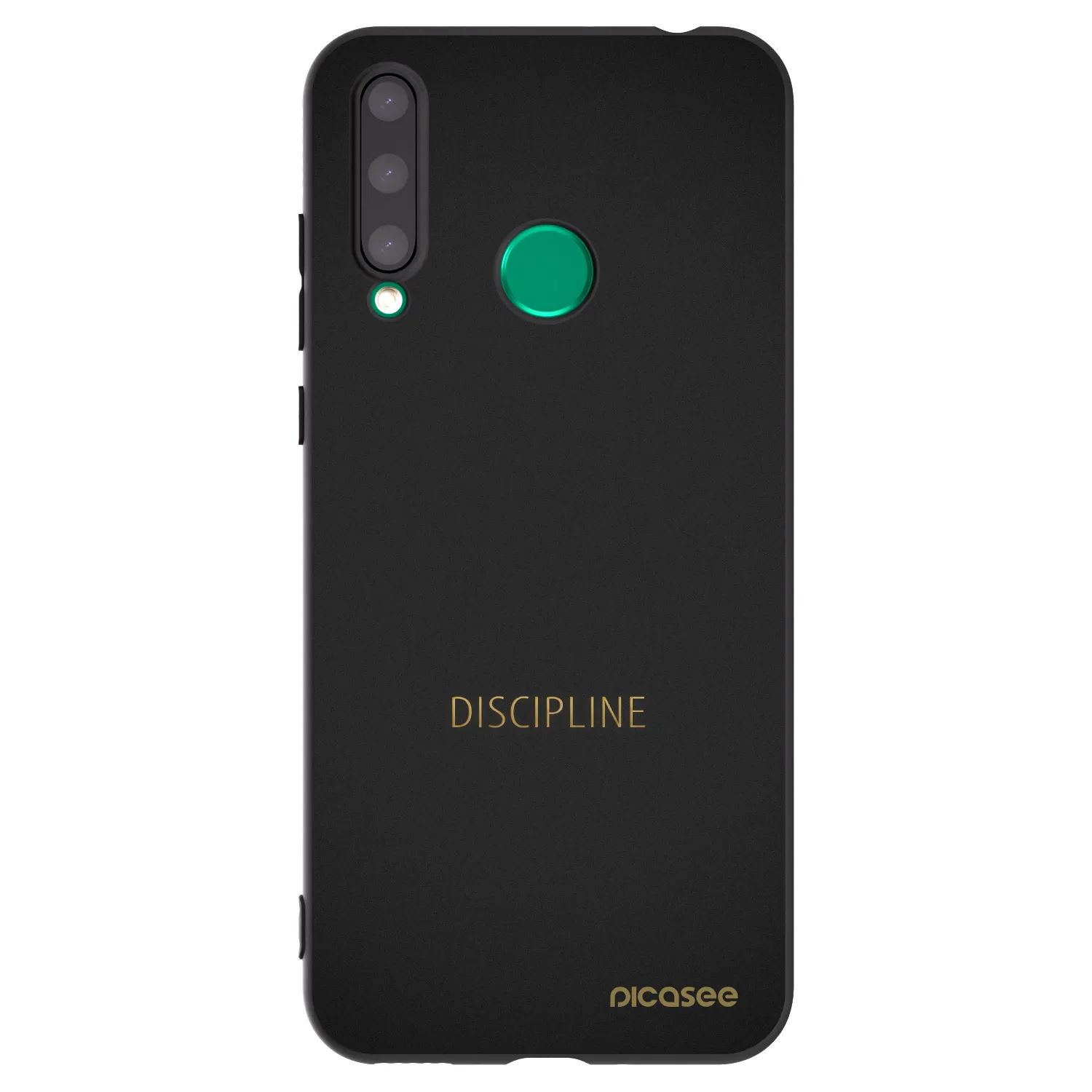 Picasee silikonový černý obal pro Honor 20 Lite - Discipline