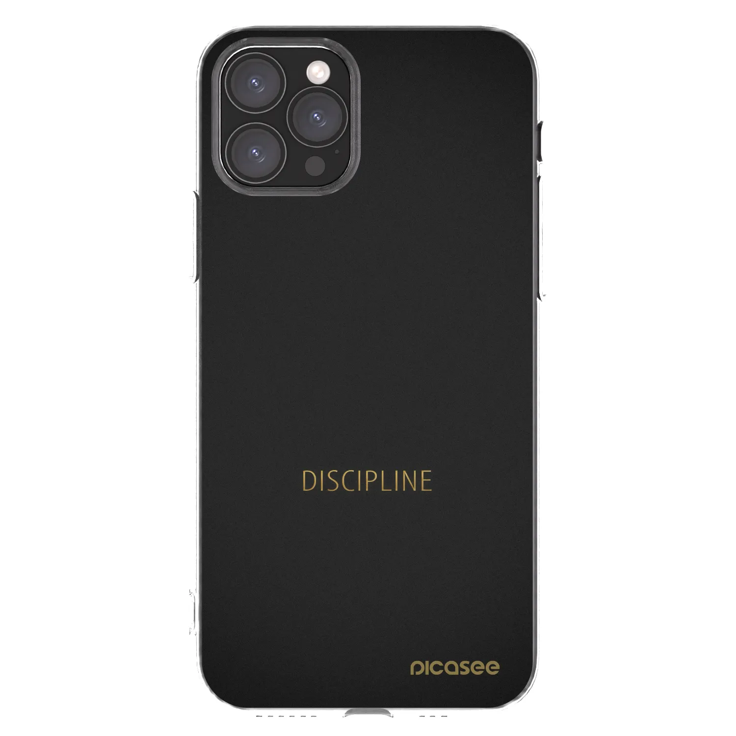Picasee silikonový průhledný obal pro Apple iPhone 11 Pro - Discipline