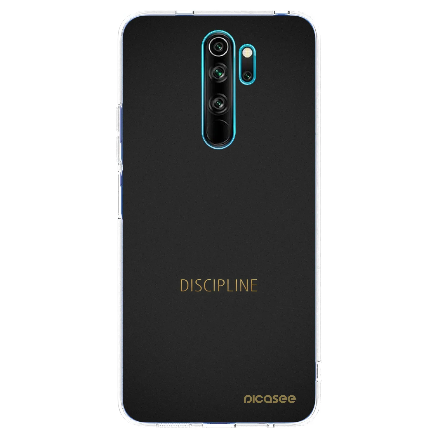 Picasee silikonový průhledný obal pro Xiaomi Redmi Note 8 Pro - Discipline