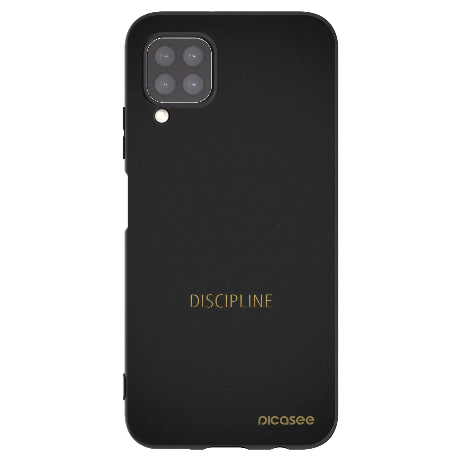 Picasee silikonový černý obal pro Huawei P40 Lite - Discipline