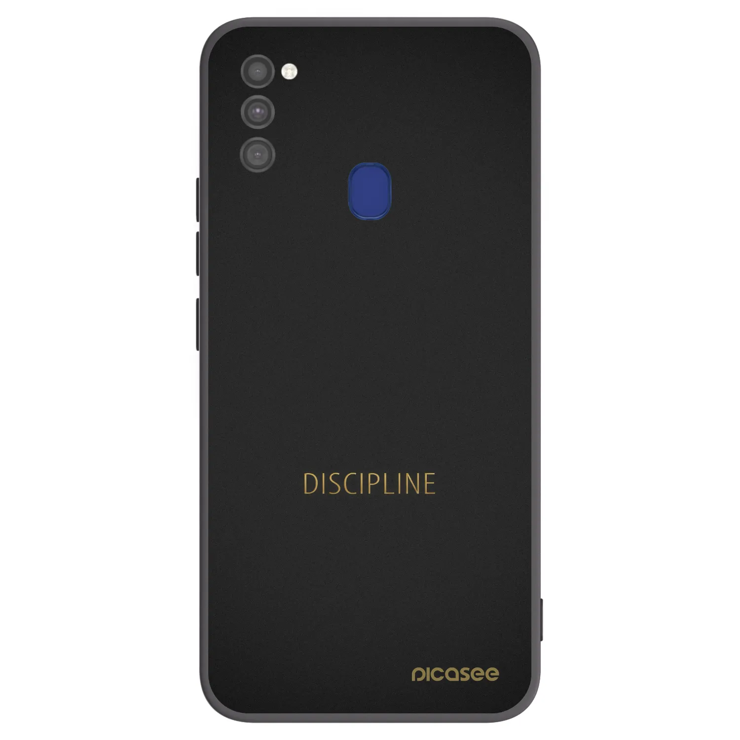 Picasee silikonový černý obal pro Samsung Galaxy M21 M215F - Discipline